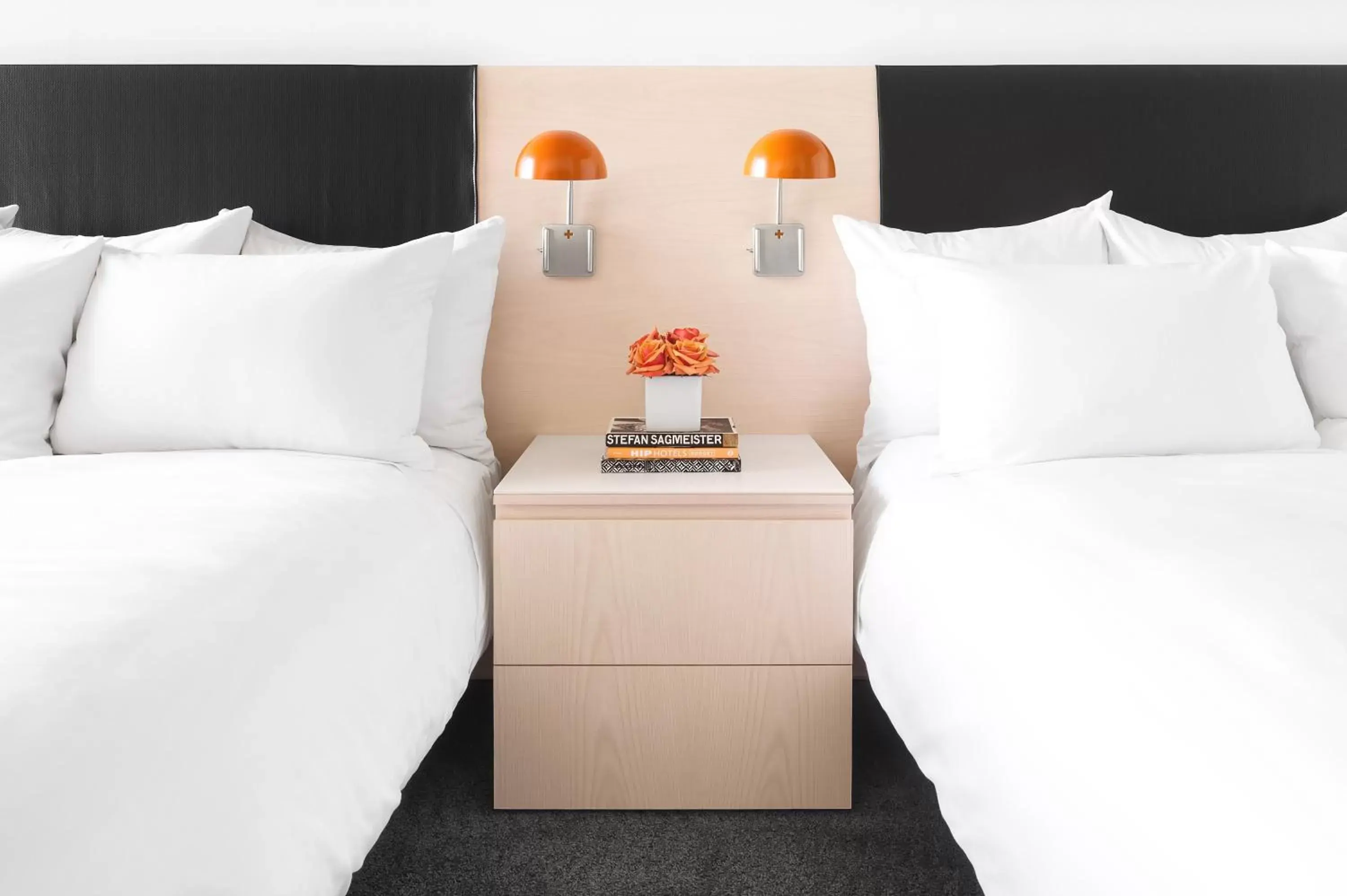 Decorative detail, Bed in Fordson Hotel, in the Unbound Collection by Hyatt Decorative detail, Bed in Fordson Hotel, in the Unbound Collection by Hyatt