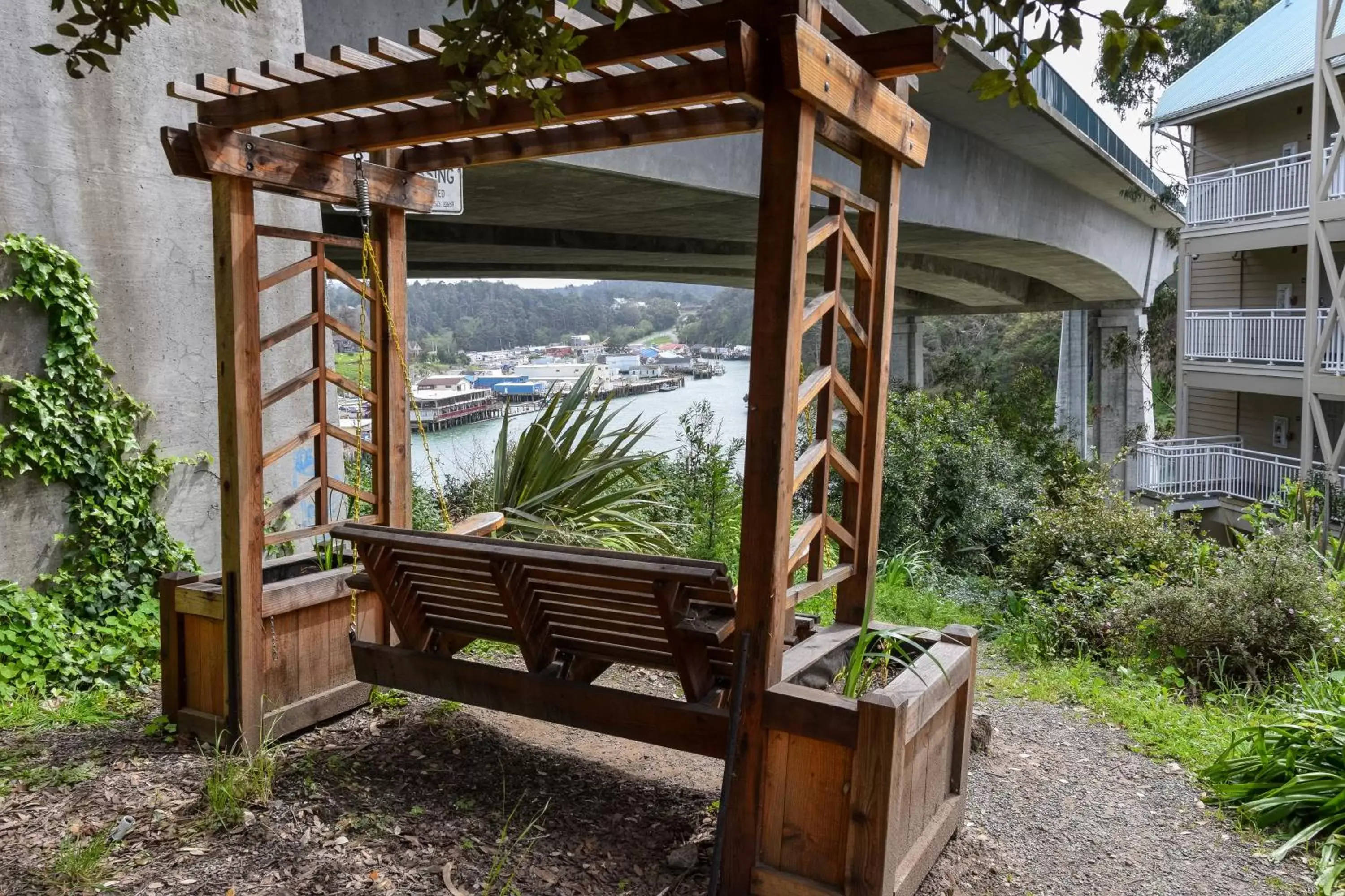 Patio in North Cliff Hotel