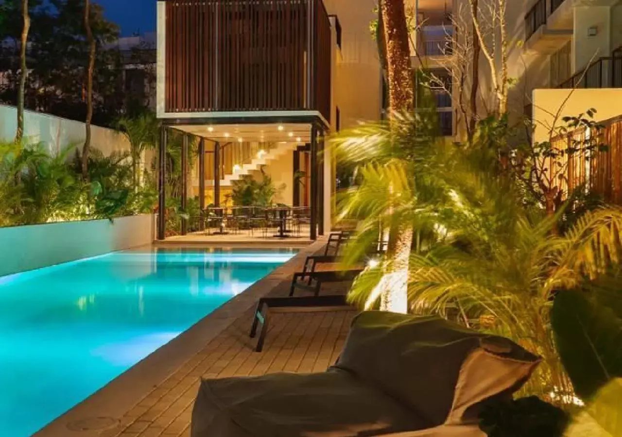 Swimming Pool in ARUNA TULUM-Luxury Studios & Apartments