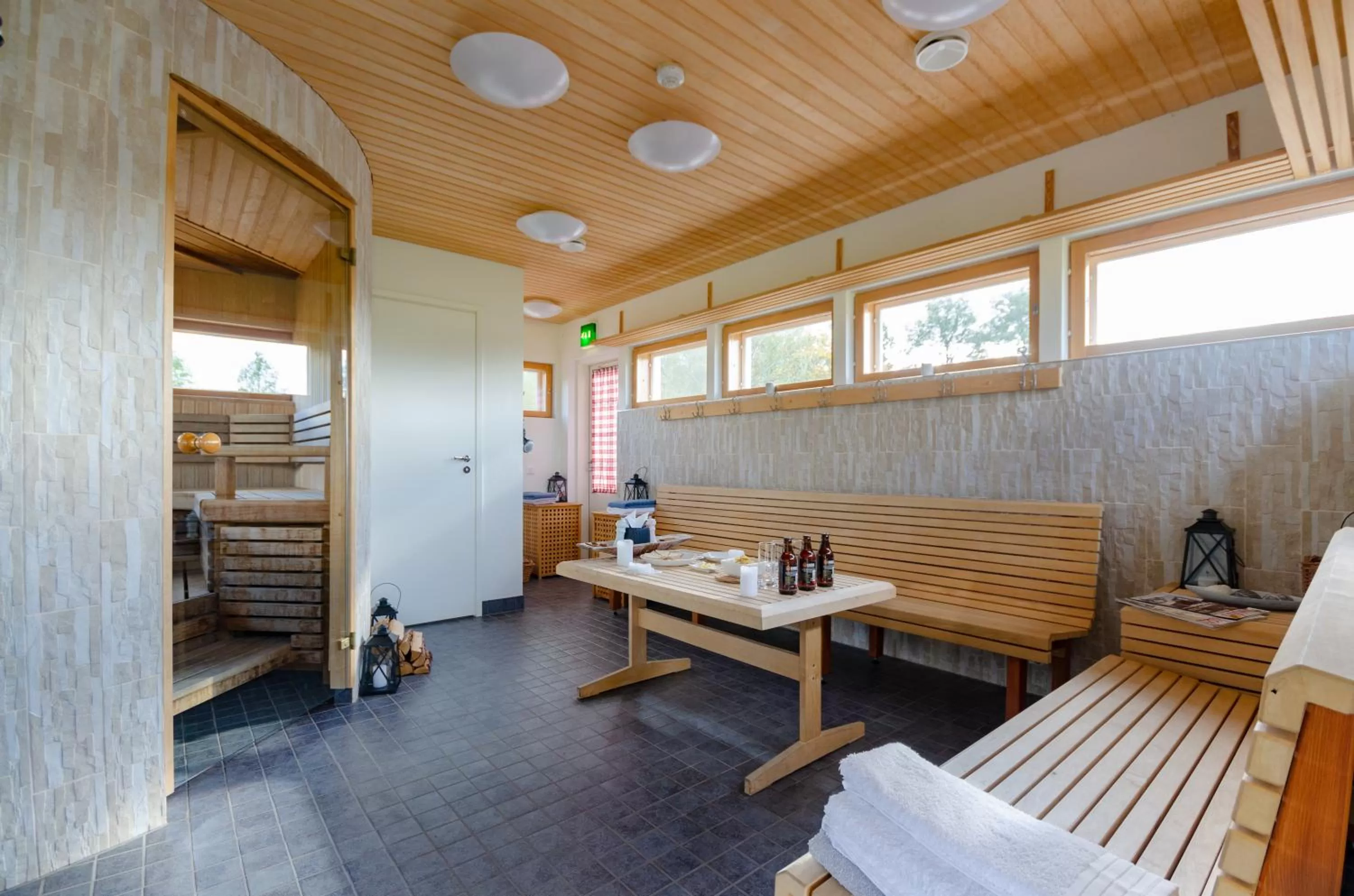 Sauna in Hotel Villa Molnby