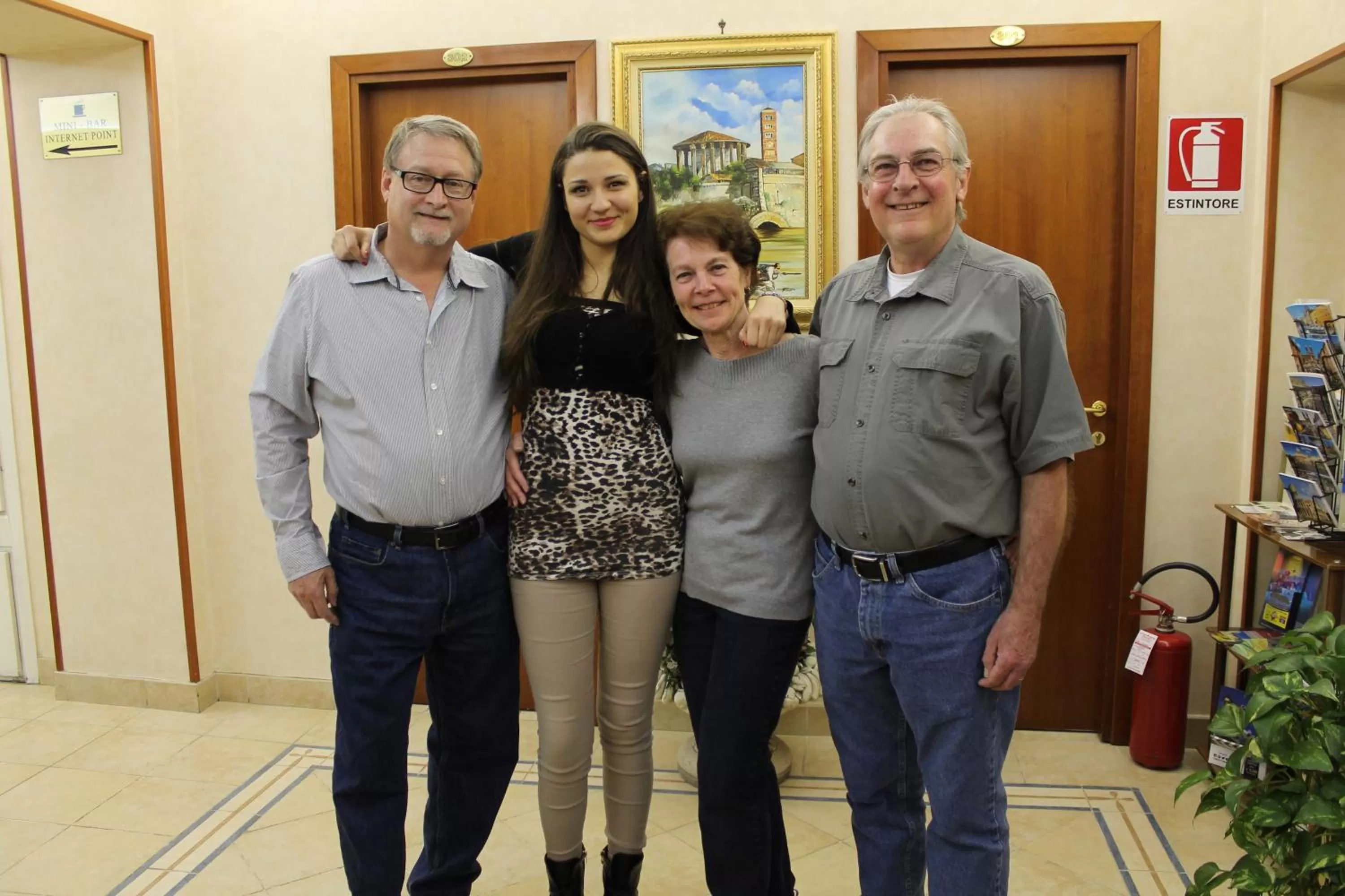 group of guests in Hotel Orlanda