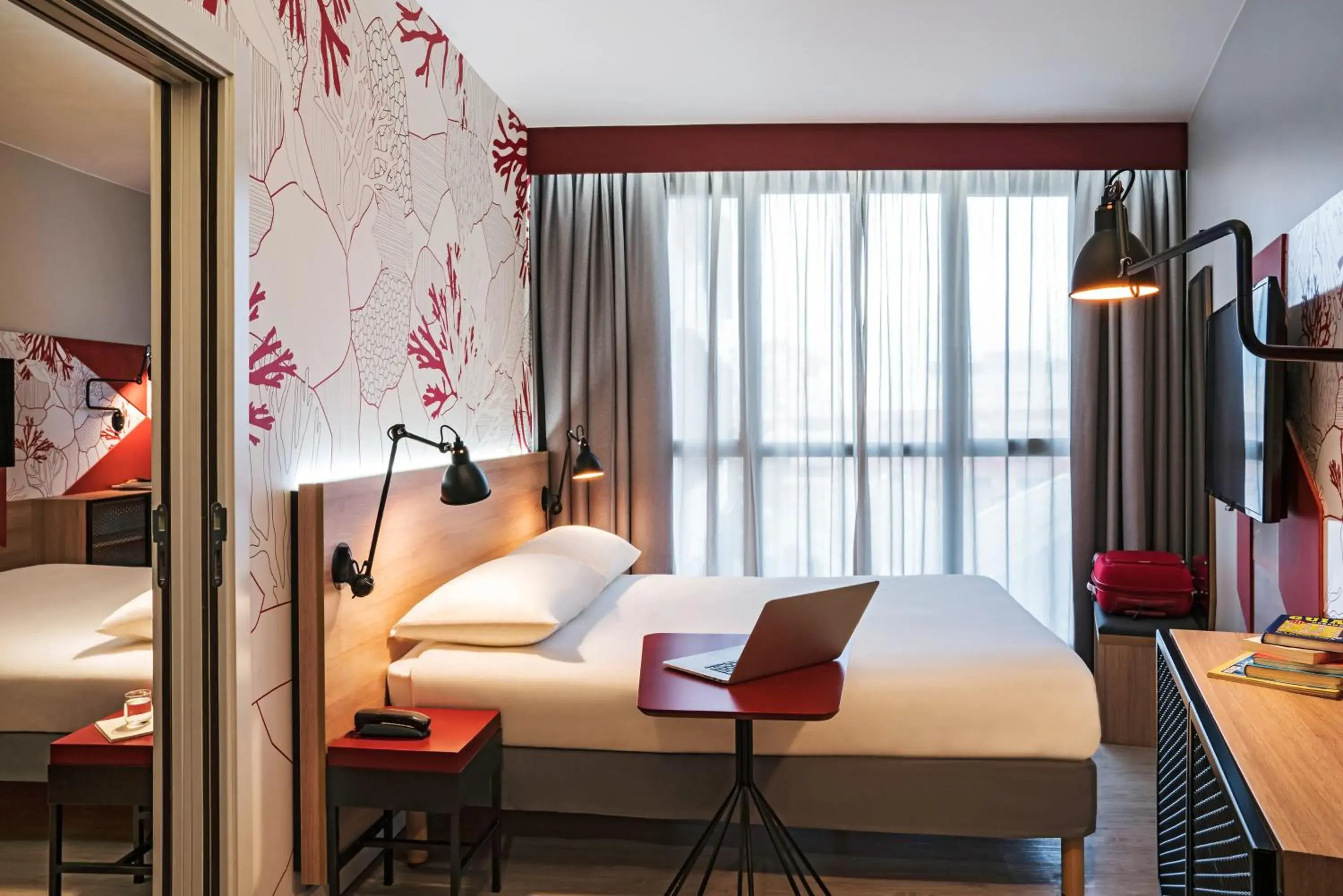 Bedroom, Room Photo in ibis Styles Barcelona City Bogatell