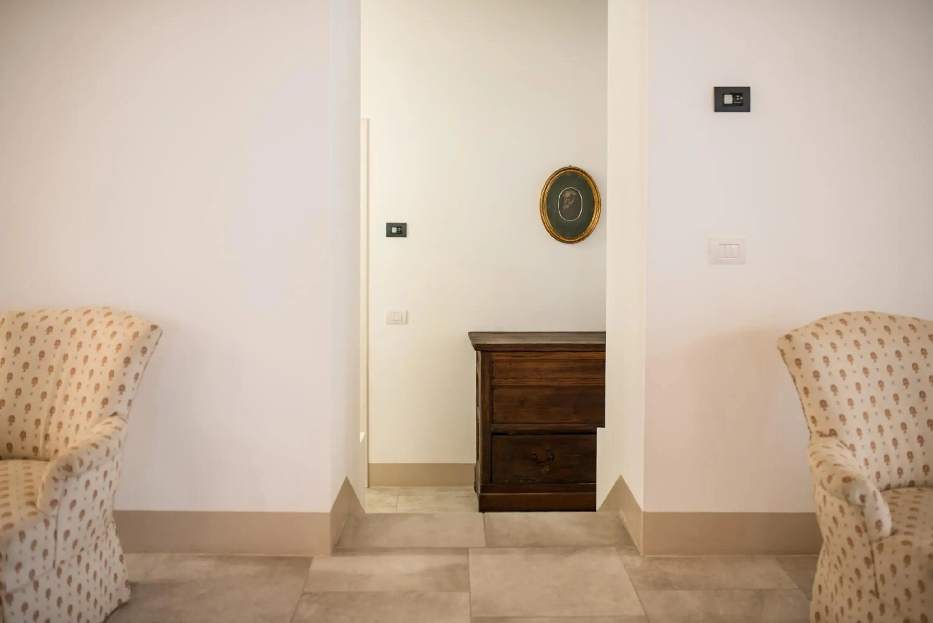 Decorative detail, Seating Area in Masseria Fontana di Vite