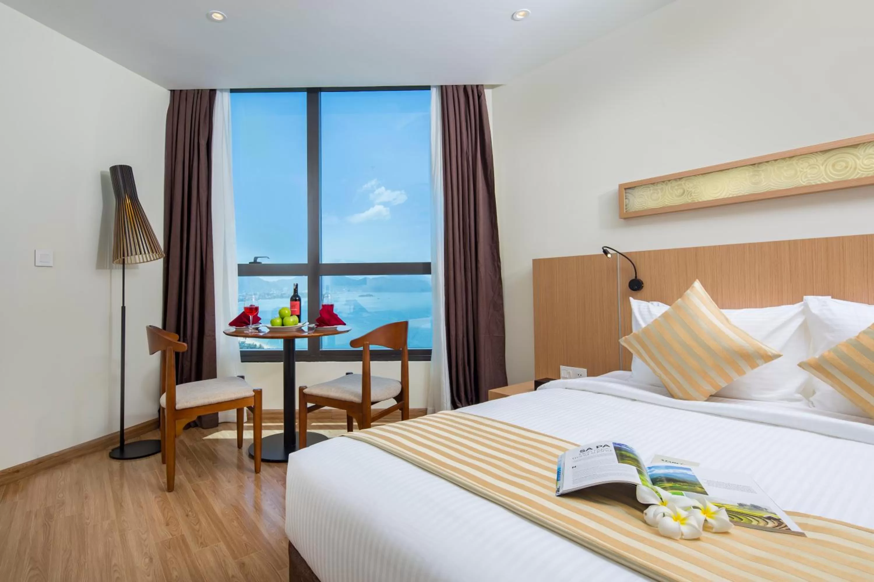 Bedroom, Bed in Starcity Hotel & Condotel Beachfront Nha Trang