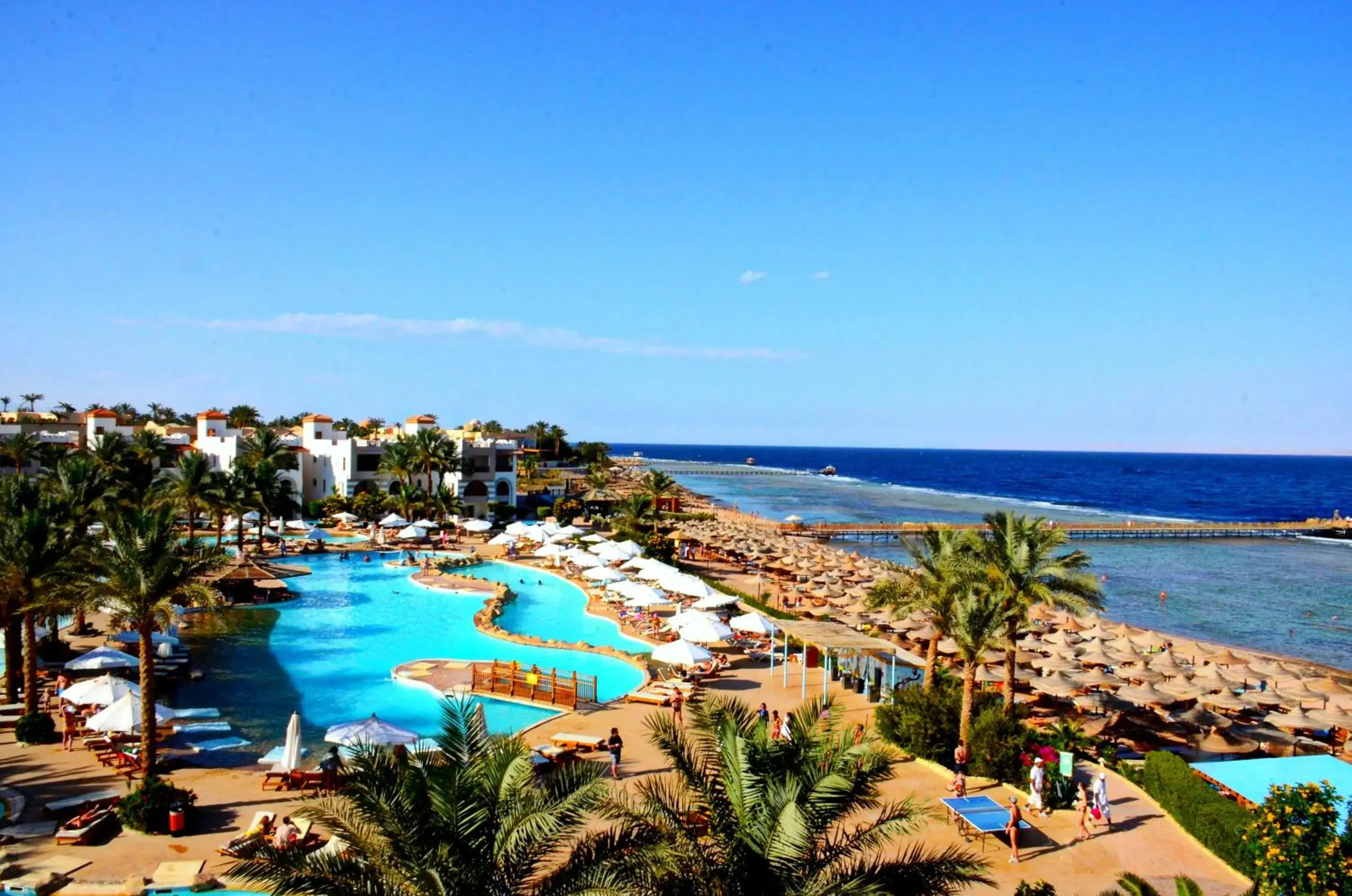 Beach, Pool View in Rehana Royal Beach Resort - Aquapark & Spa - Family & Couples Only