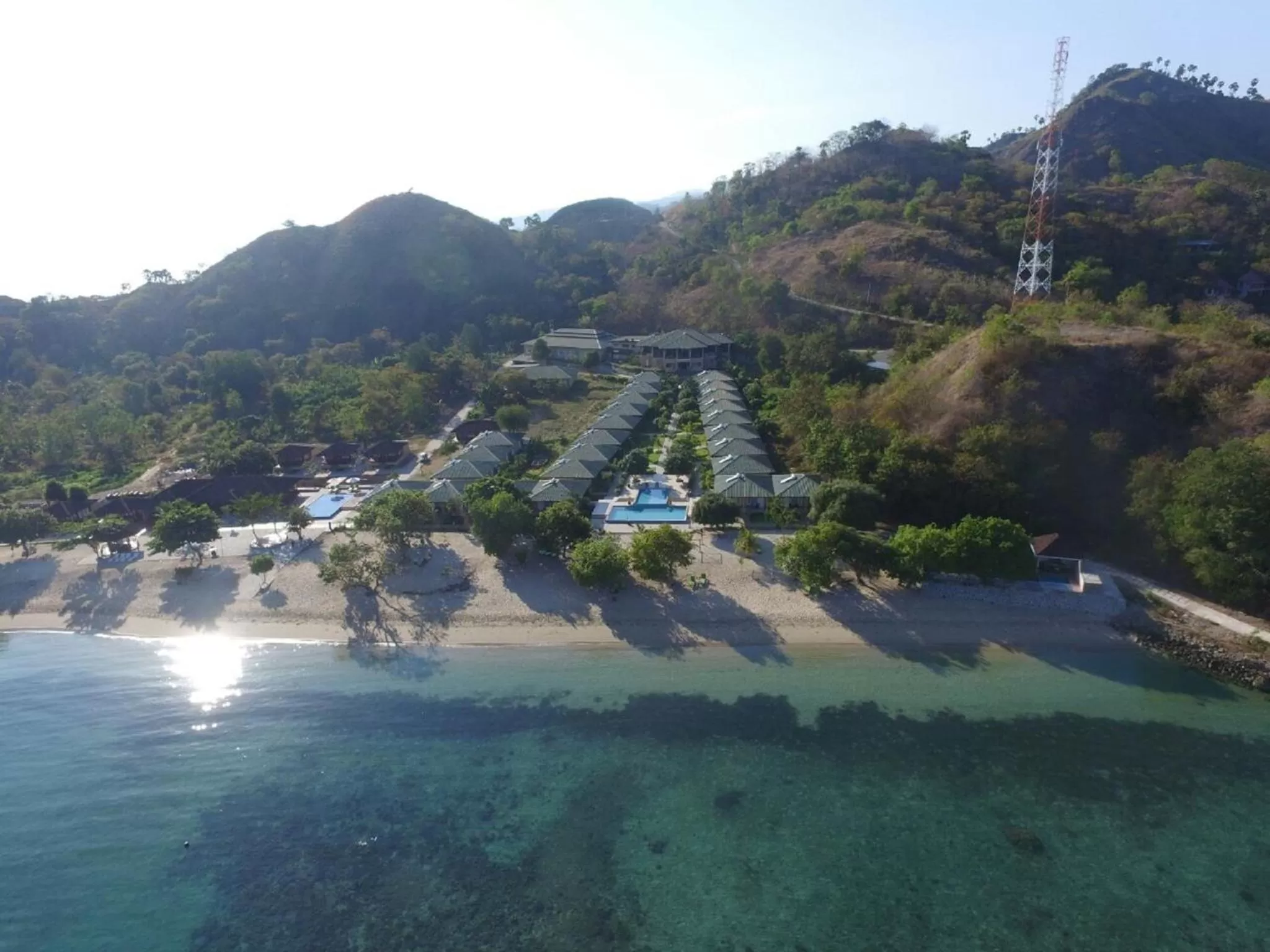 Property building in Sylvia Hotel & Resort Komodo