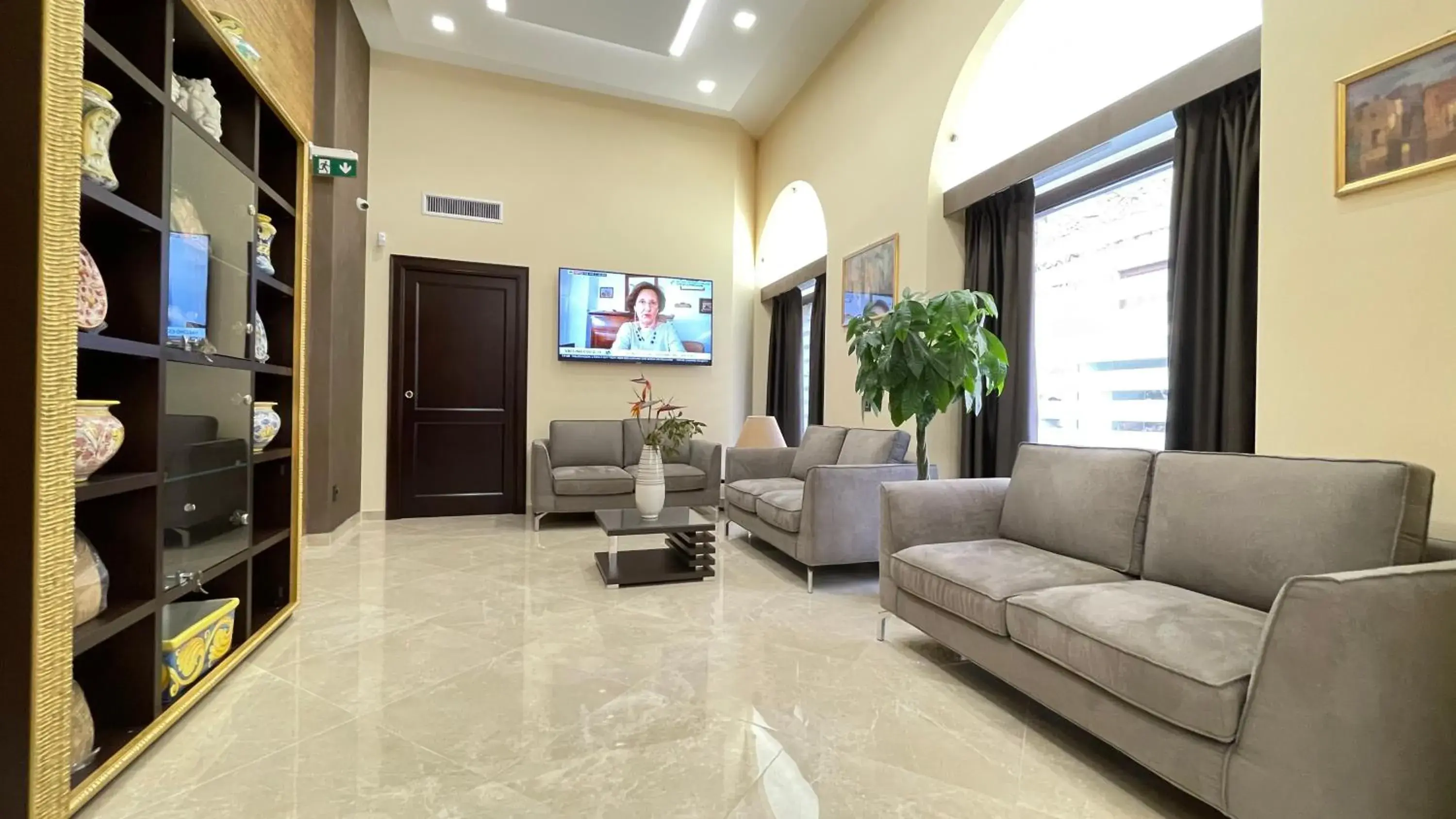 Seating Area in Vittorio Emanuele Boutique Hotel