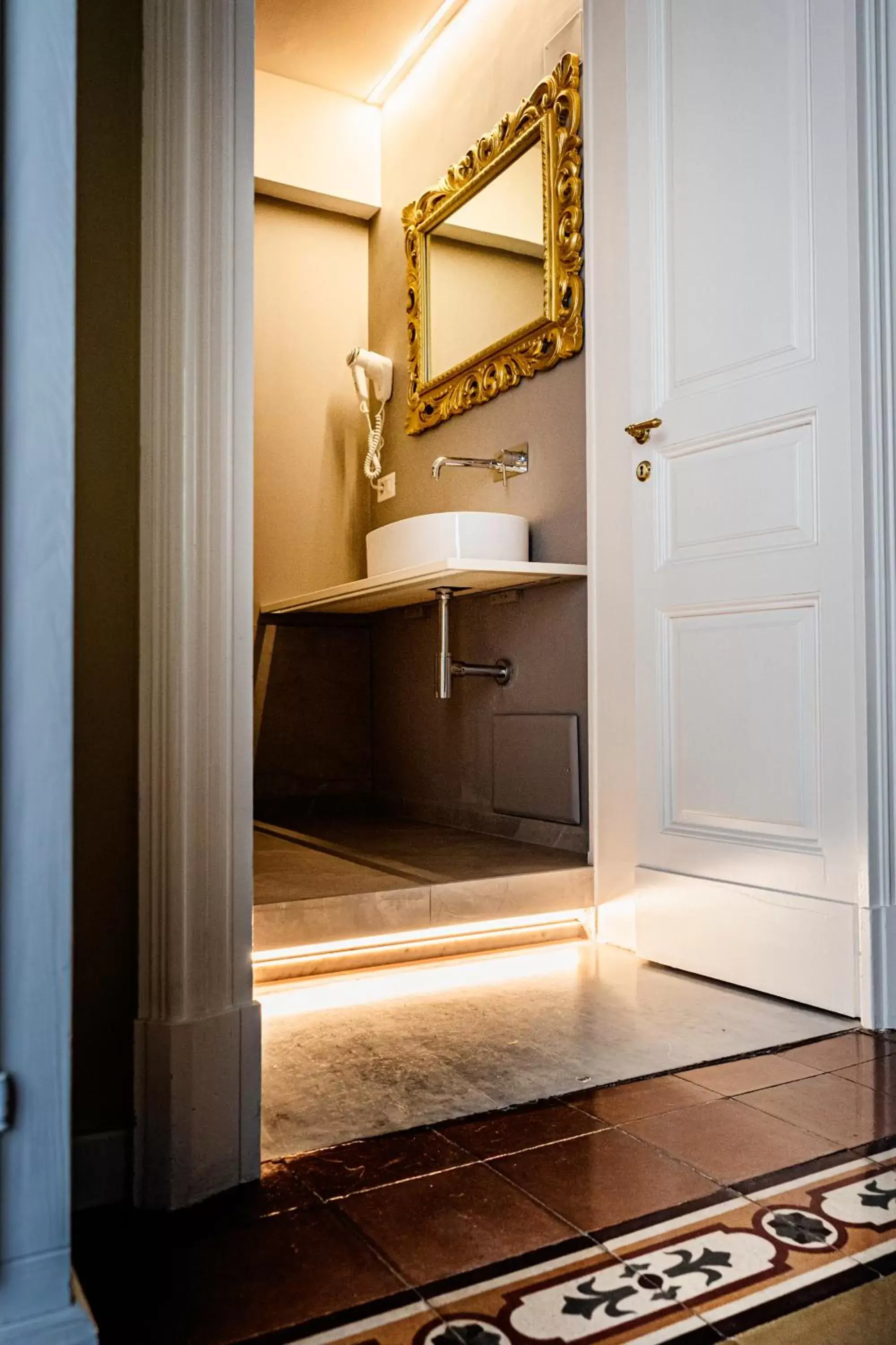 Bathroom in B&B Palazzo Cerami