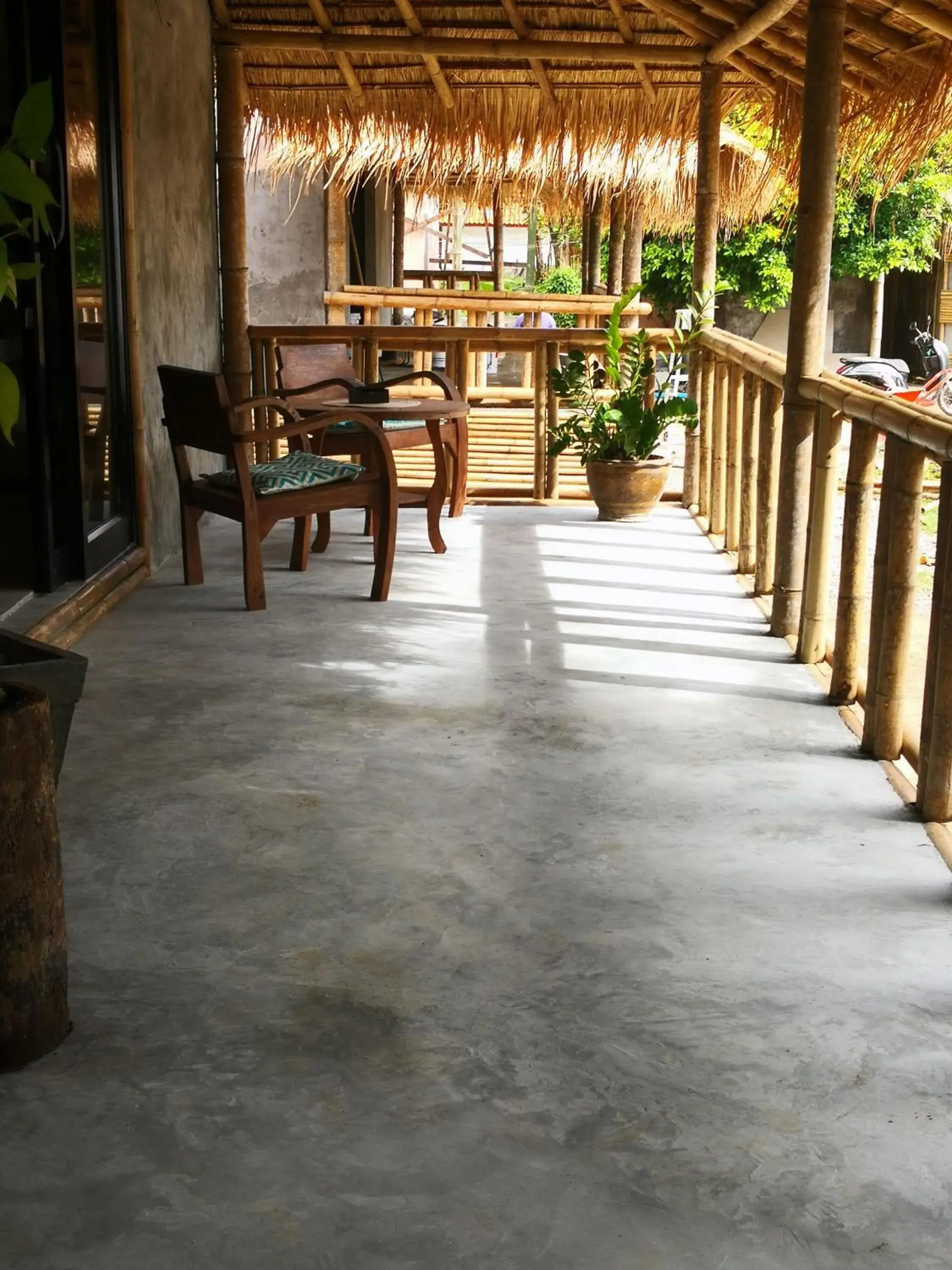 Balcony/Terrace in The Lazy Lodge