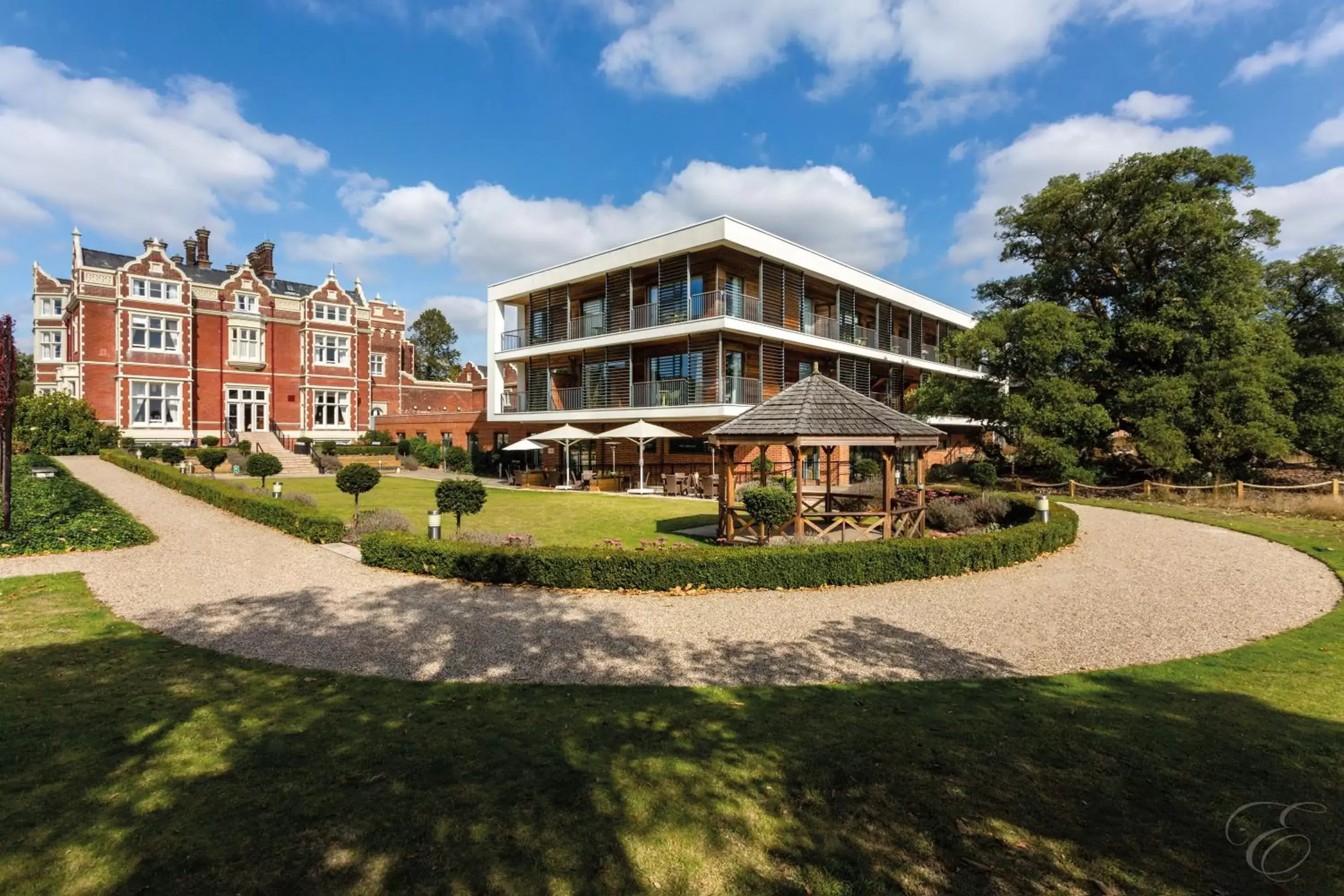 Property building in Wivenhoe House Hotel