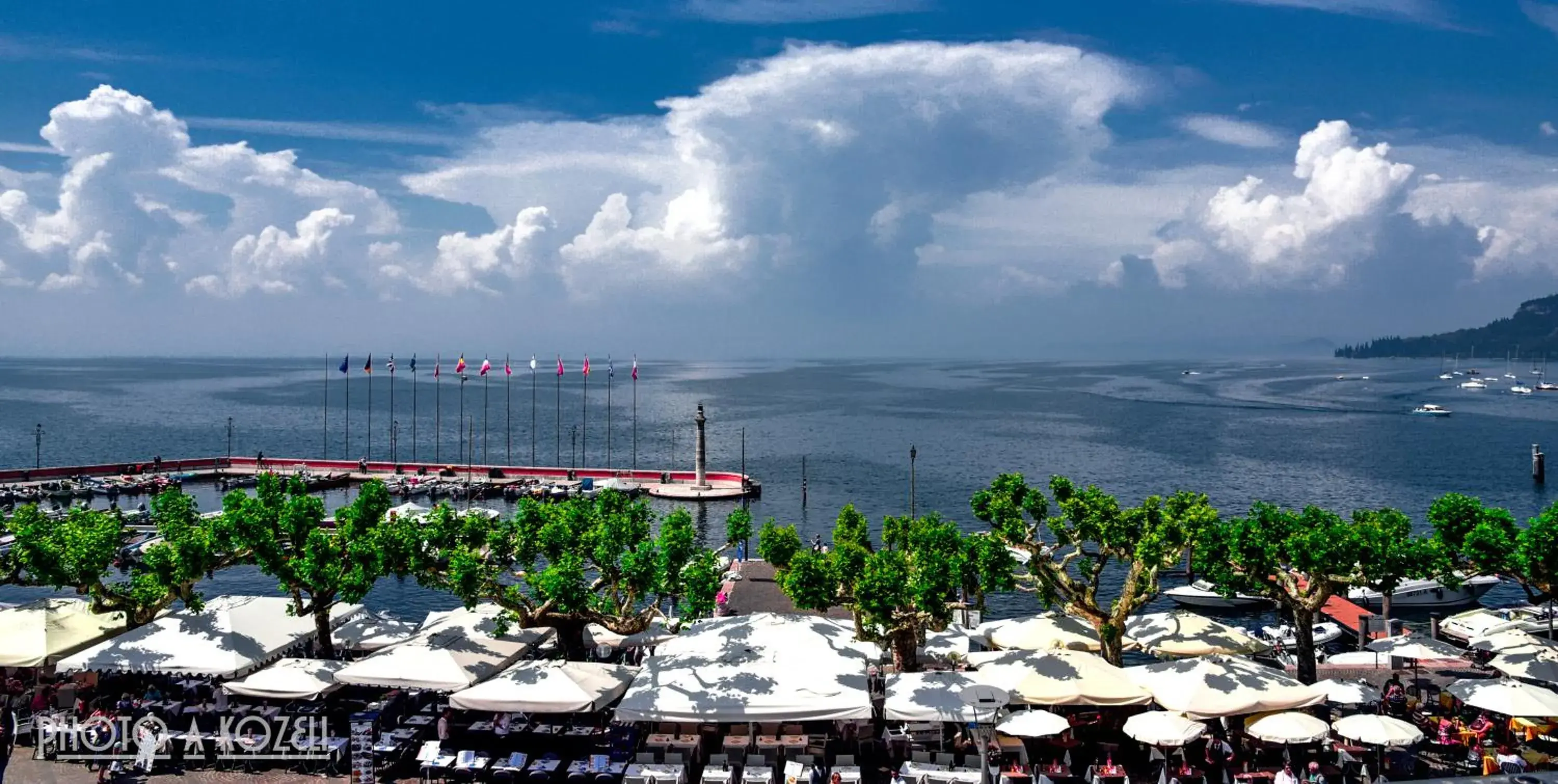 Sea view, View in Hotel Ristorante Miralago