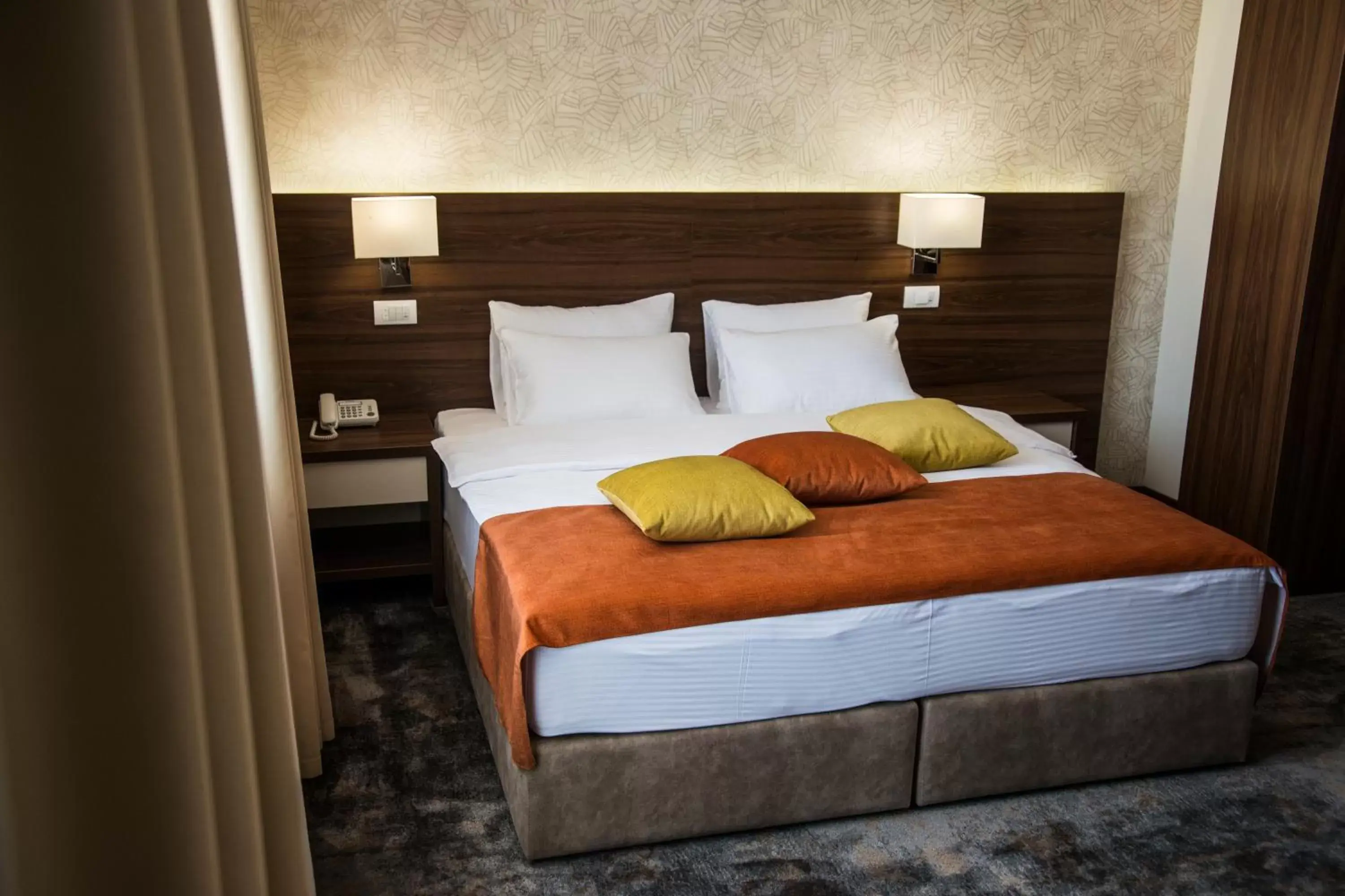Bedroom, Bed in Hotel Marshal Garni