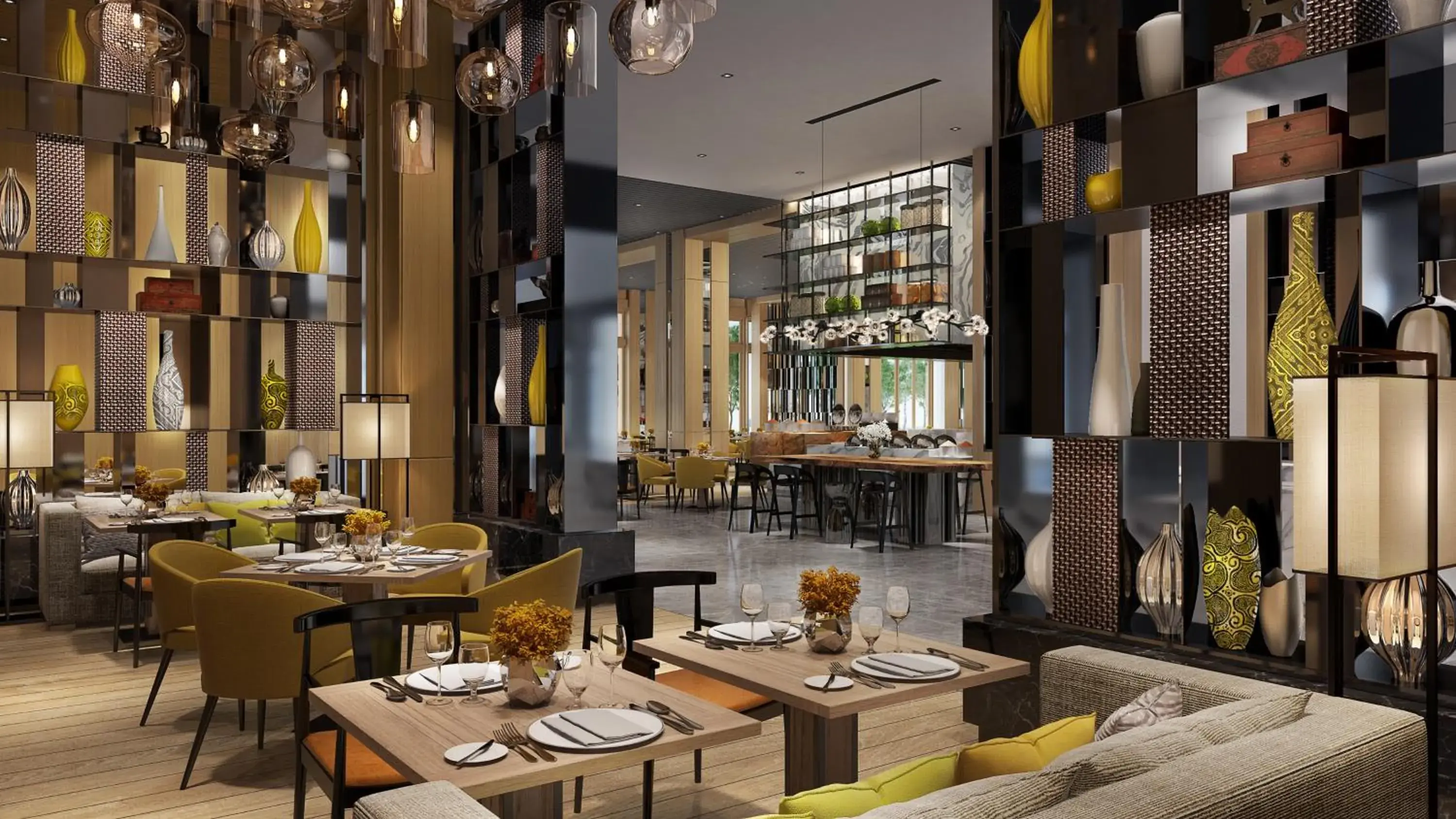 Restaurant/places to eat in Crowne Plaza - Kunming Ancient Dian Town by IHG Restaurant/places to eat in Crowne Plaza - Kunming Ancient Dian Town by IHG