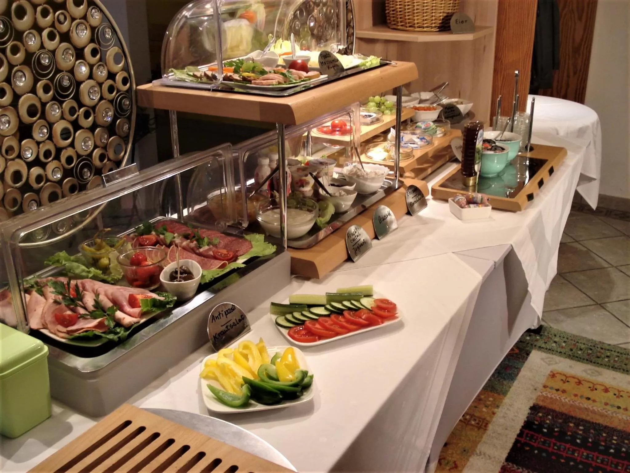 Breakfast in Hotel Pension Zur Fährbrücke