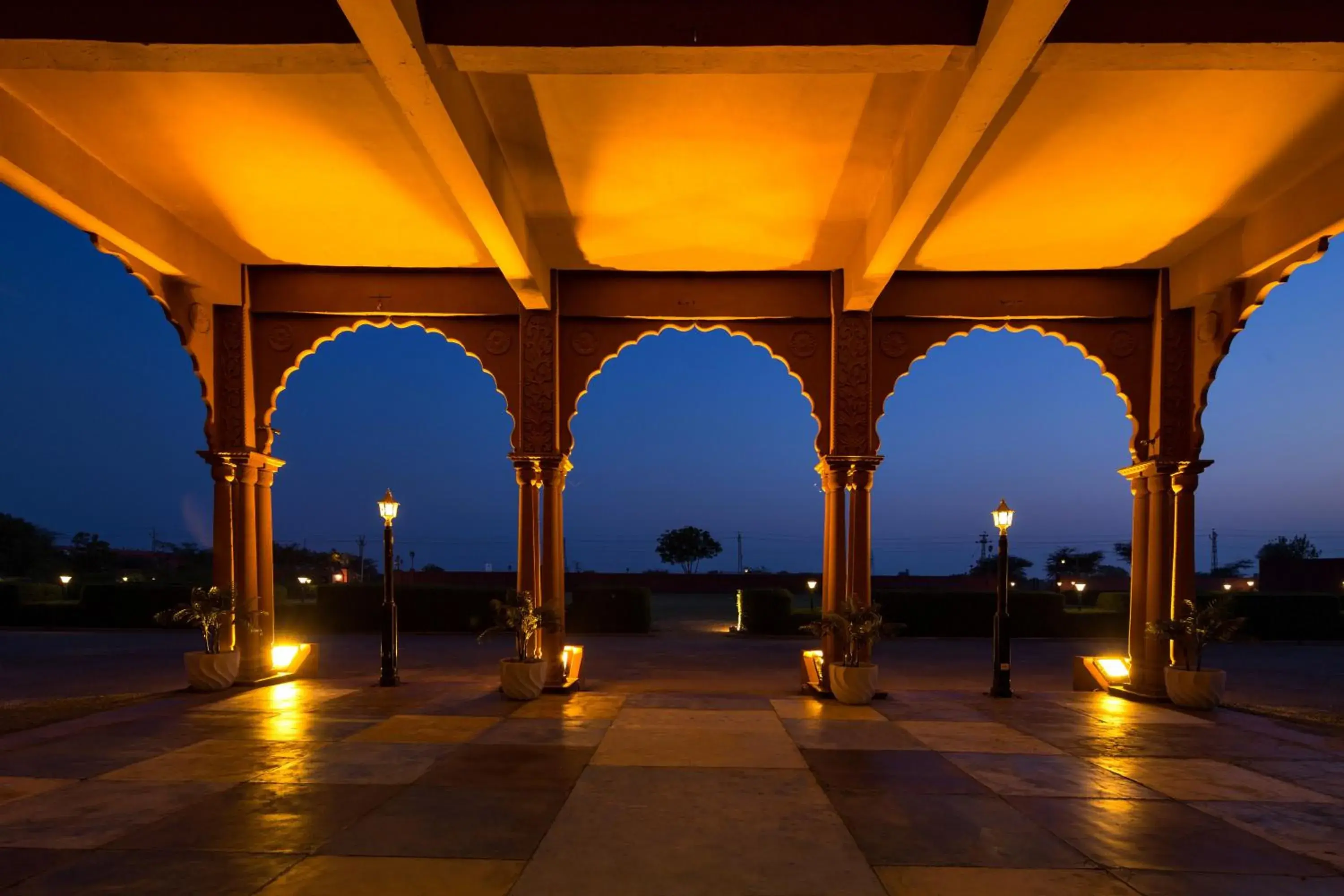 Facade/entrance in Vesta Bikaner Palace