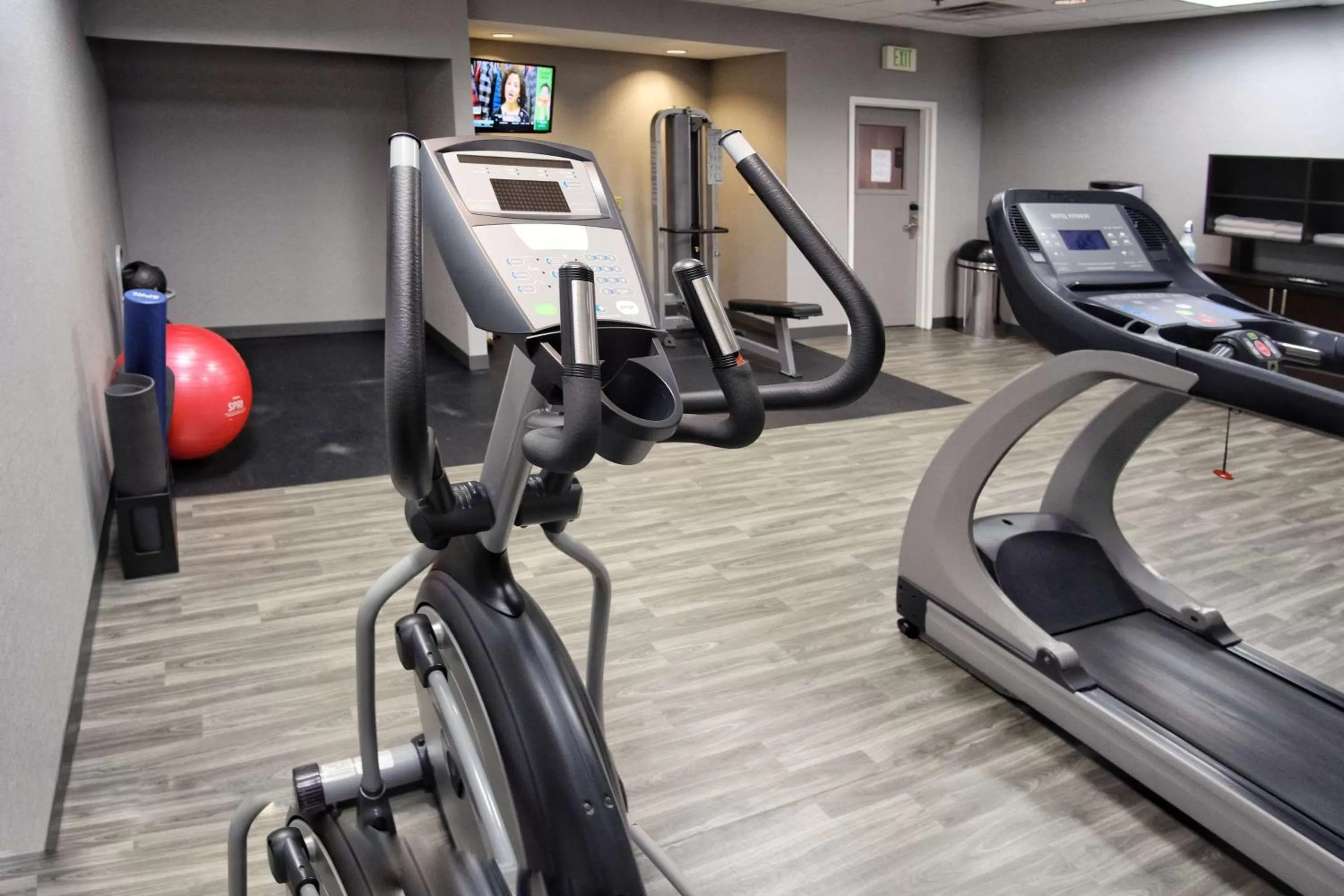 Fitness centre/facilities in Hampton Inn Oklahoma City/Yukon