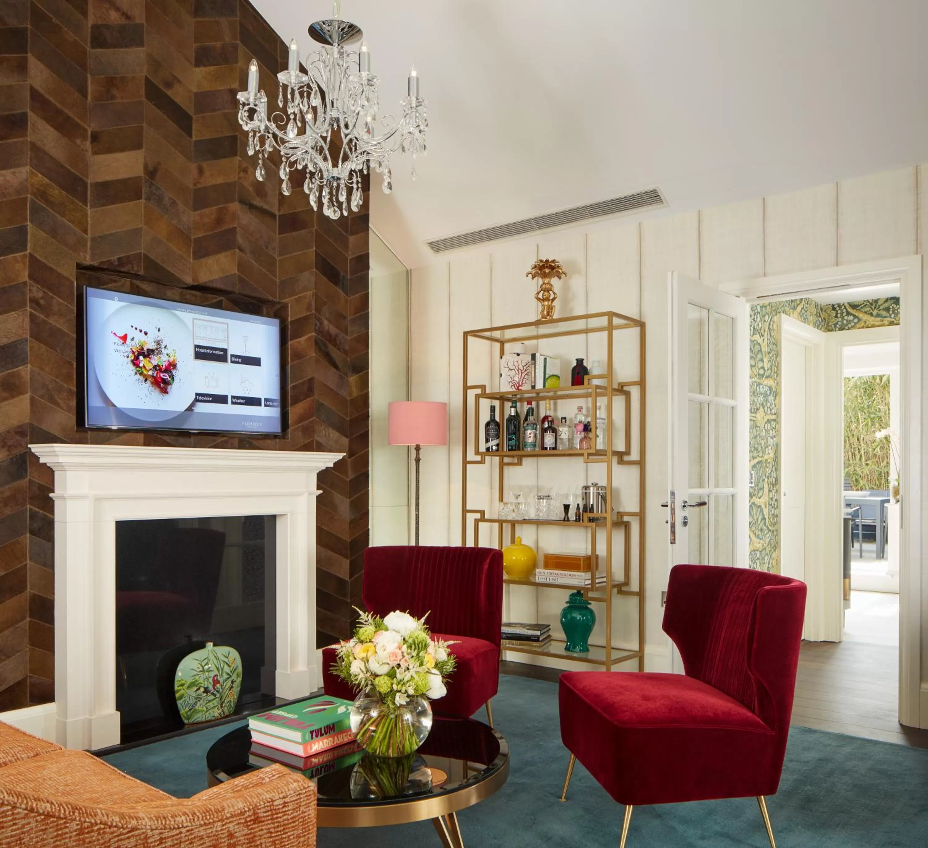 Living room in Flemings Mayfair - Small Luxury Hotel of the World