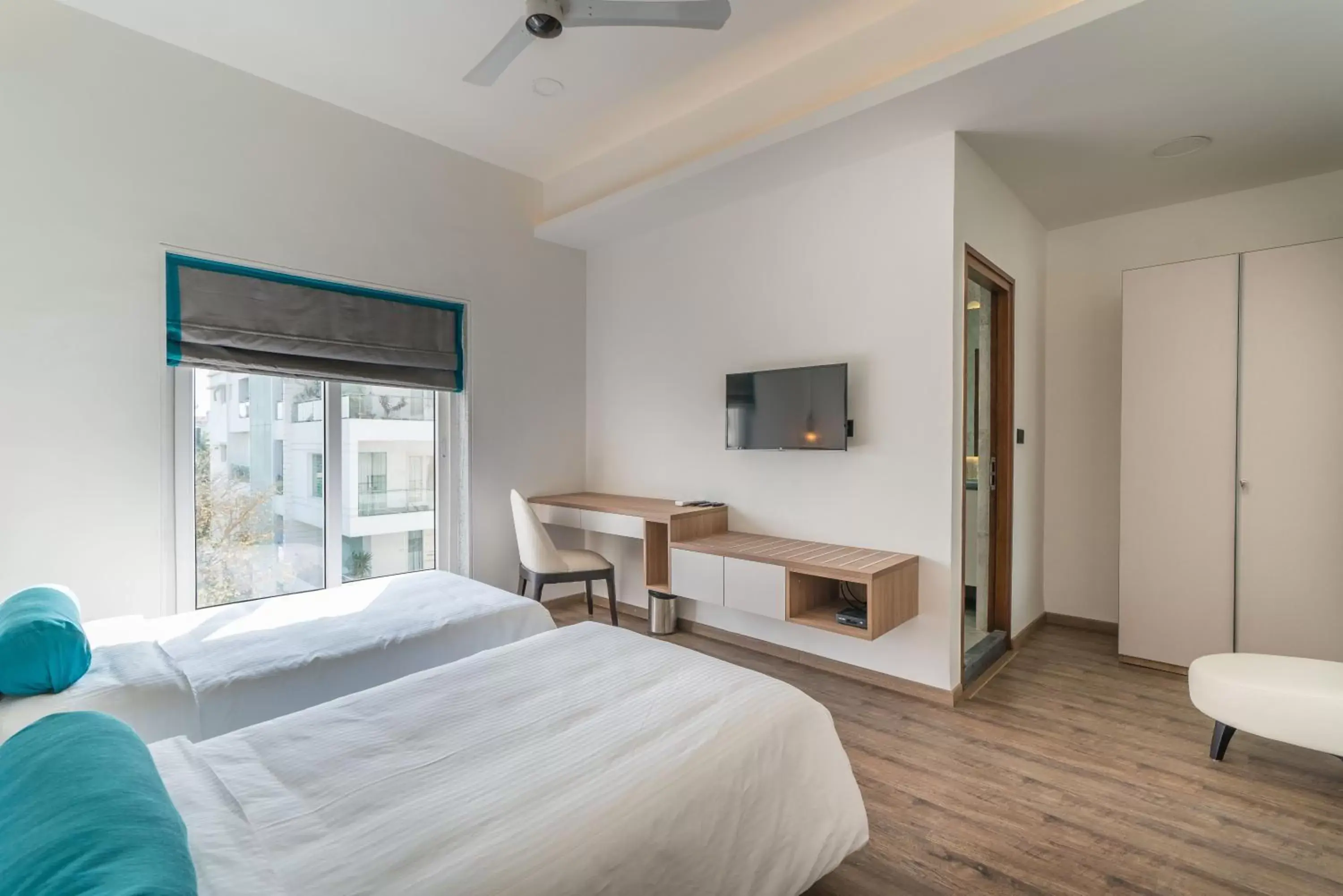 Bed in SKYLA Studios & Suites - Jubilee Hills Bed in SKYLA Studios & Suites - Jubilee Hills