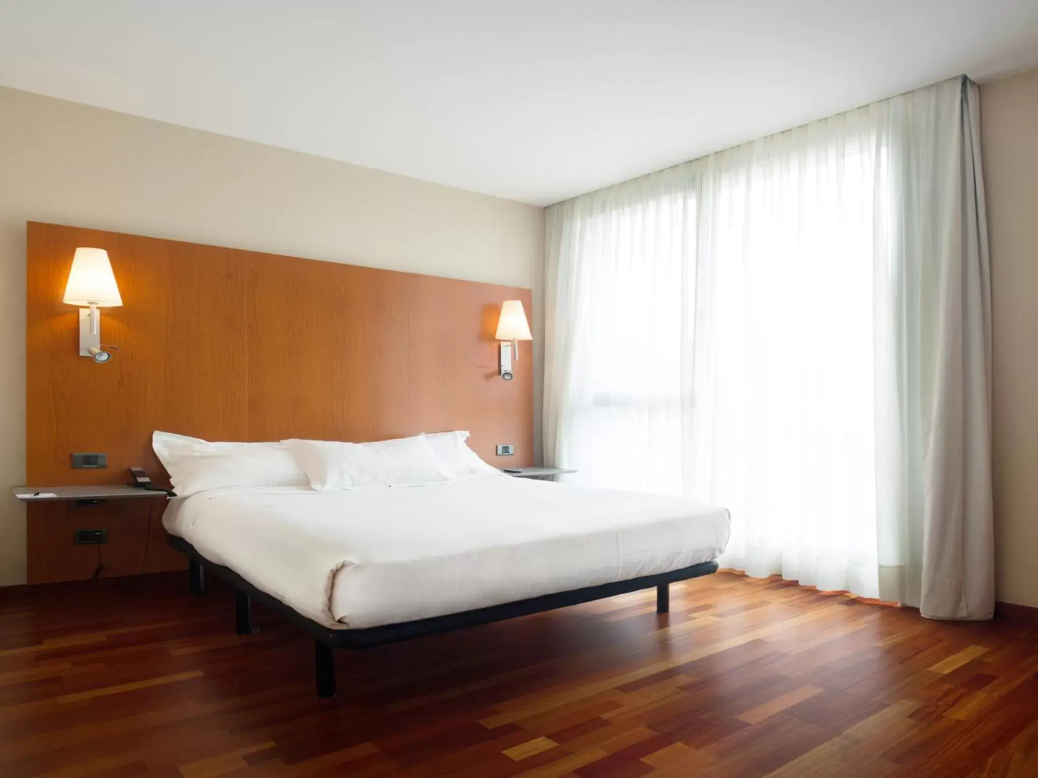 Bed in Hotel Ciutat Martorell