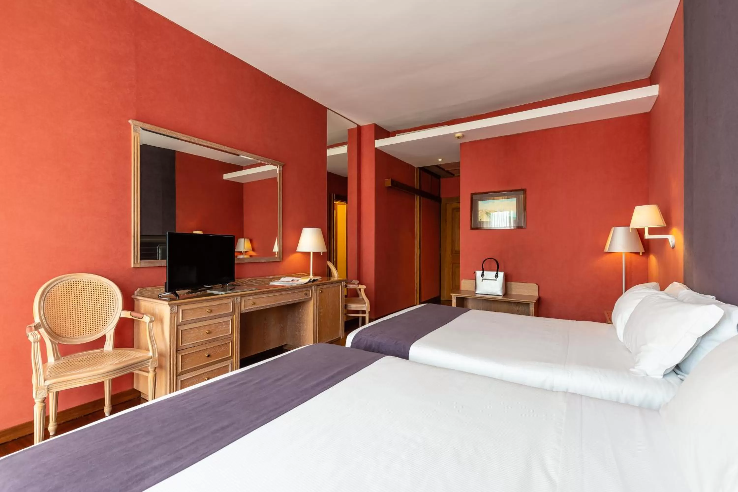 Bed in Culture Hotel Villa Capodimonte