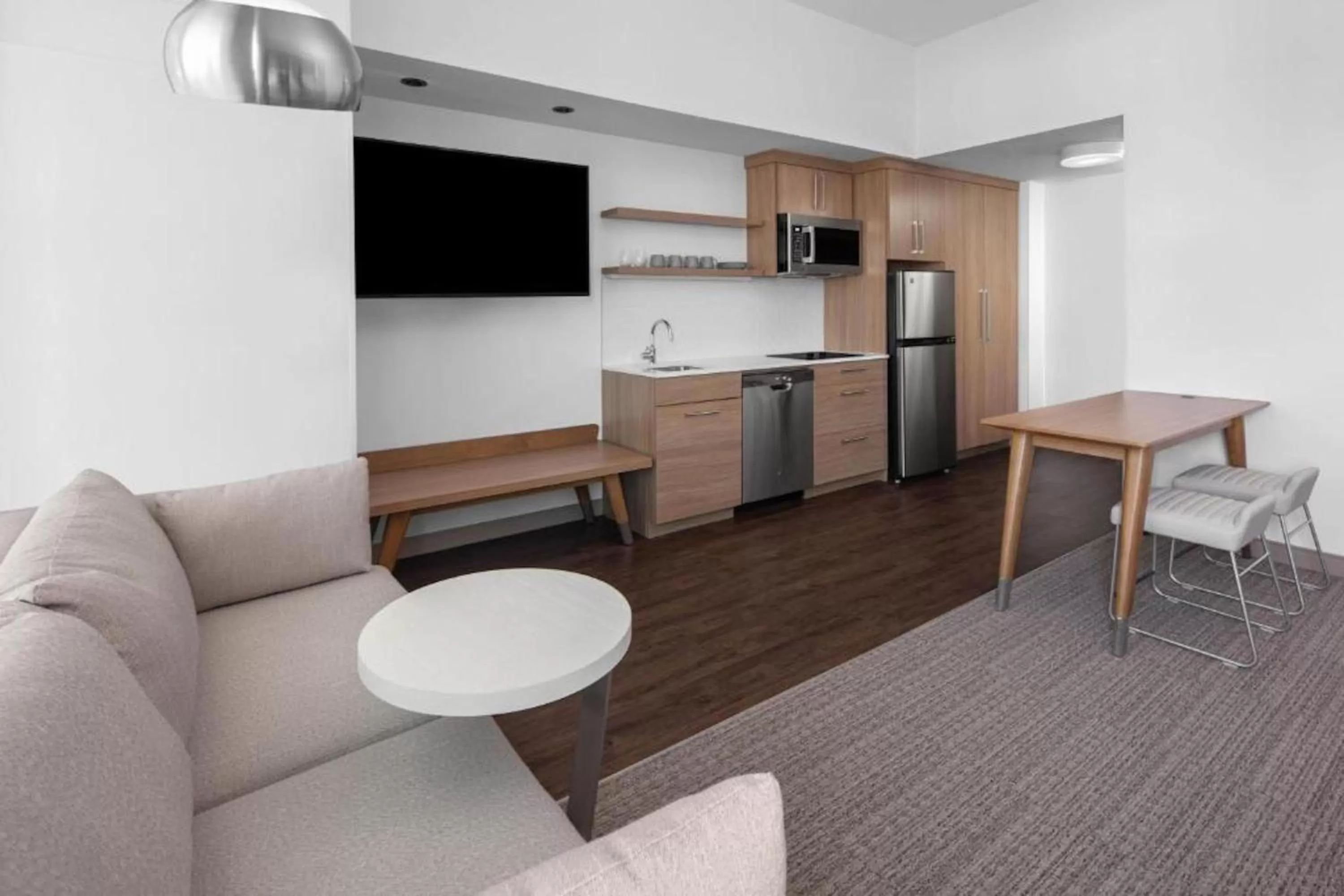 Living room in Element Tampa Midtown