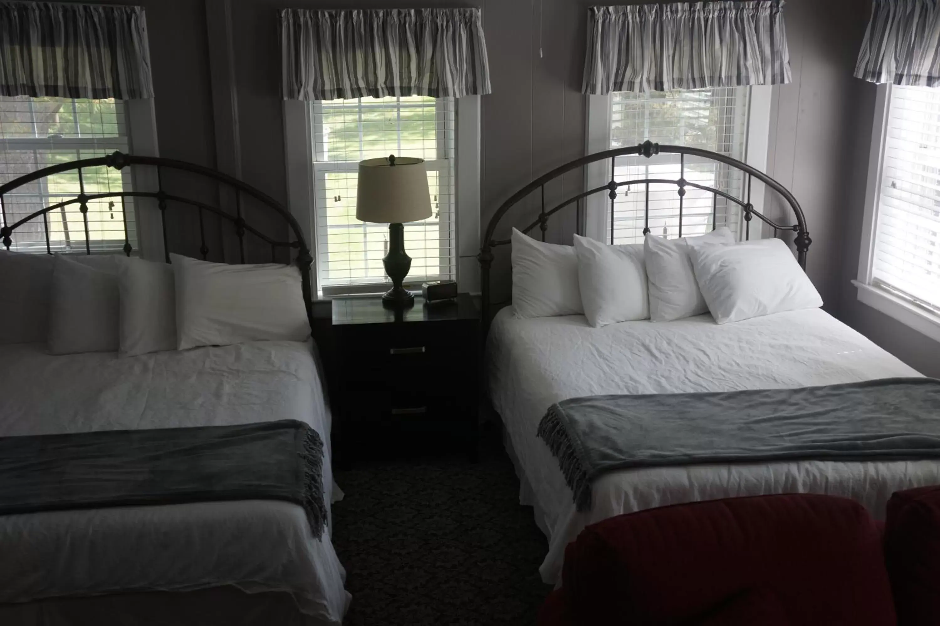 Bed in The Frogtown Inn