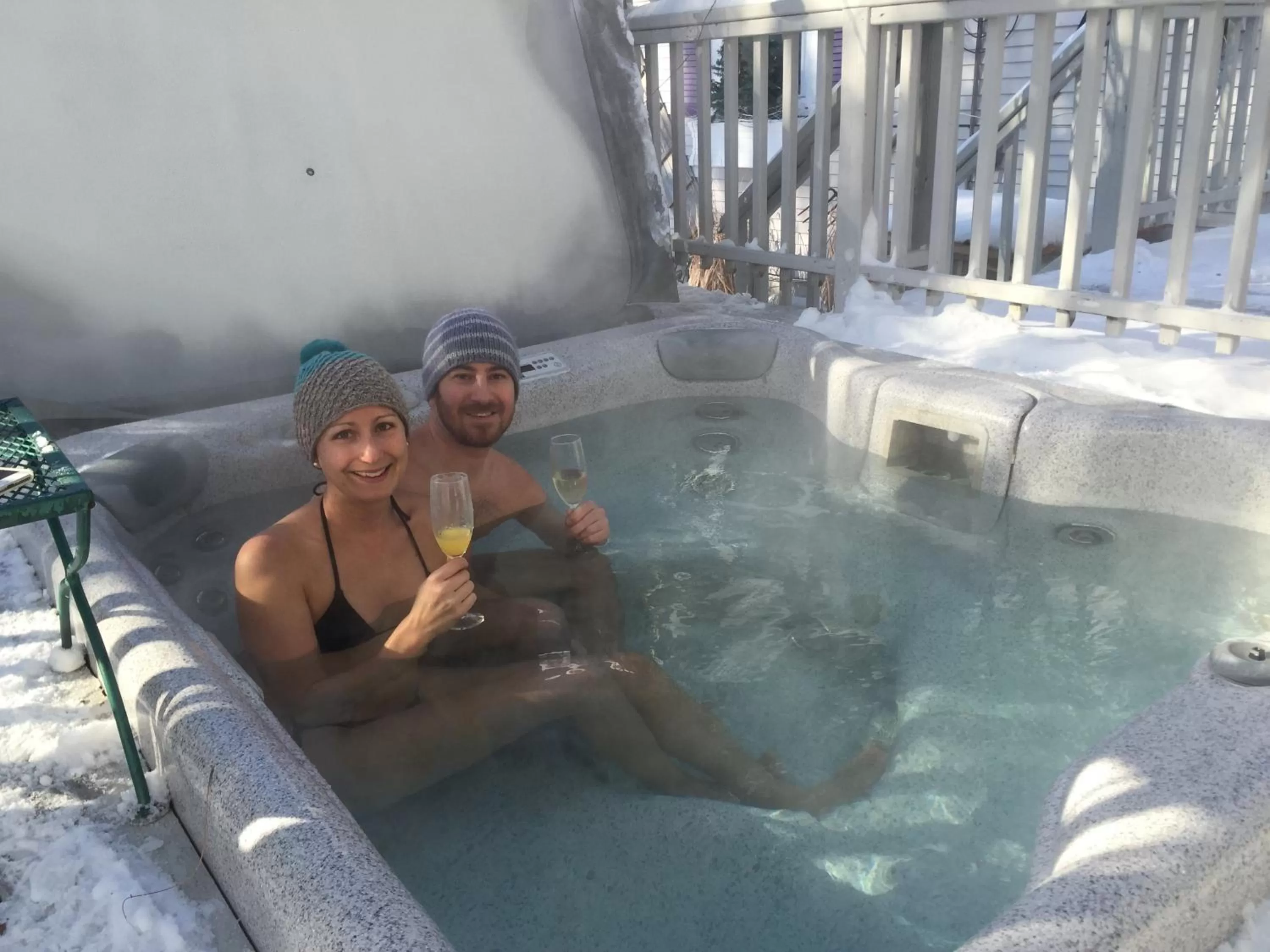 Hot Tub in Phineas Swann Inn & Spa