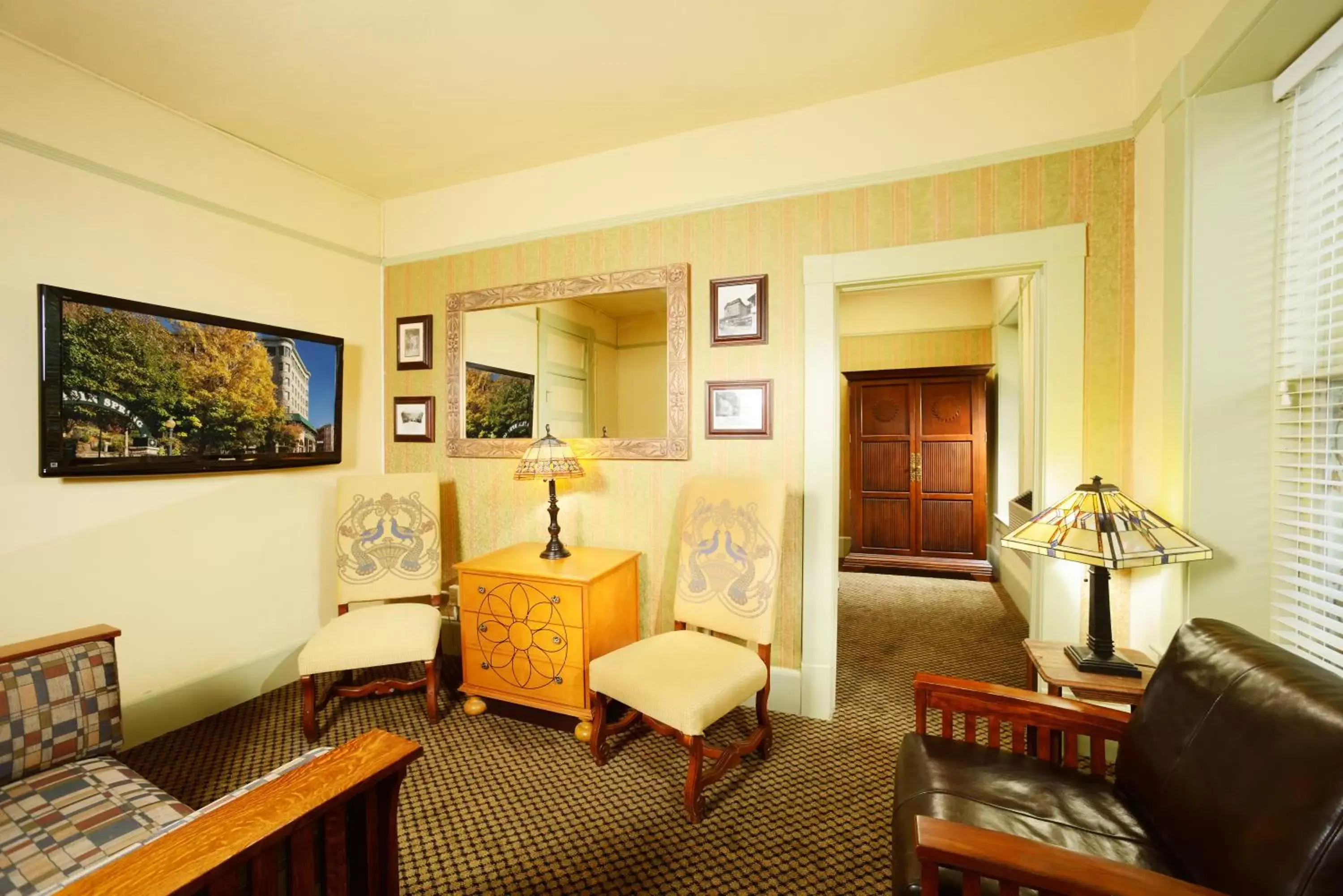 Seating Area in 1905 Basin Park Hotel