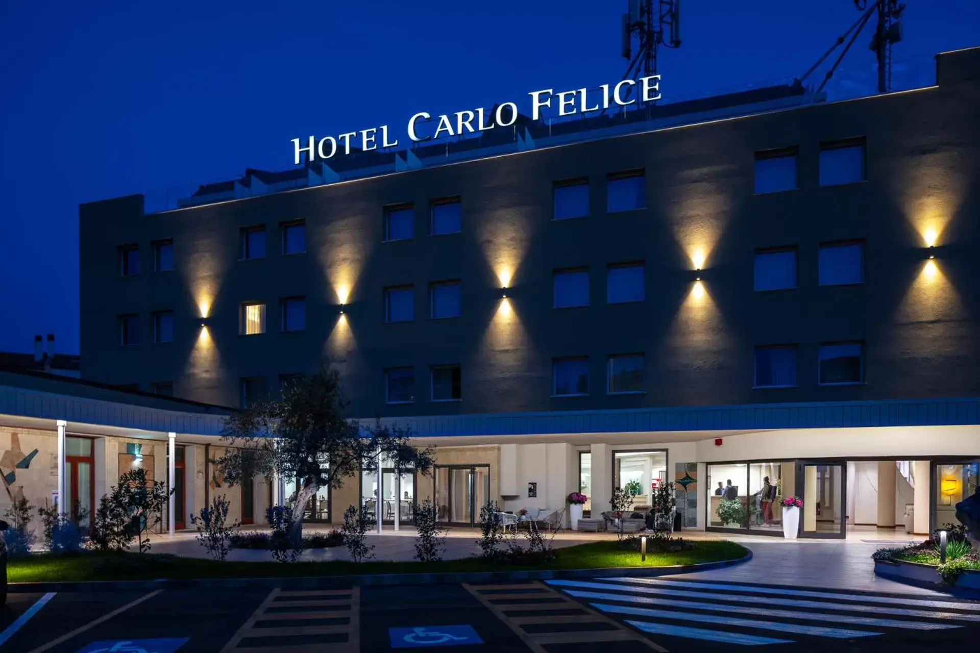 Property Building in Hotel Carlo Felice