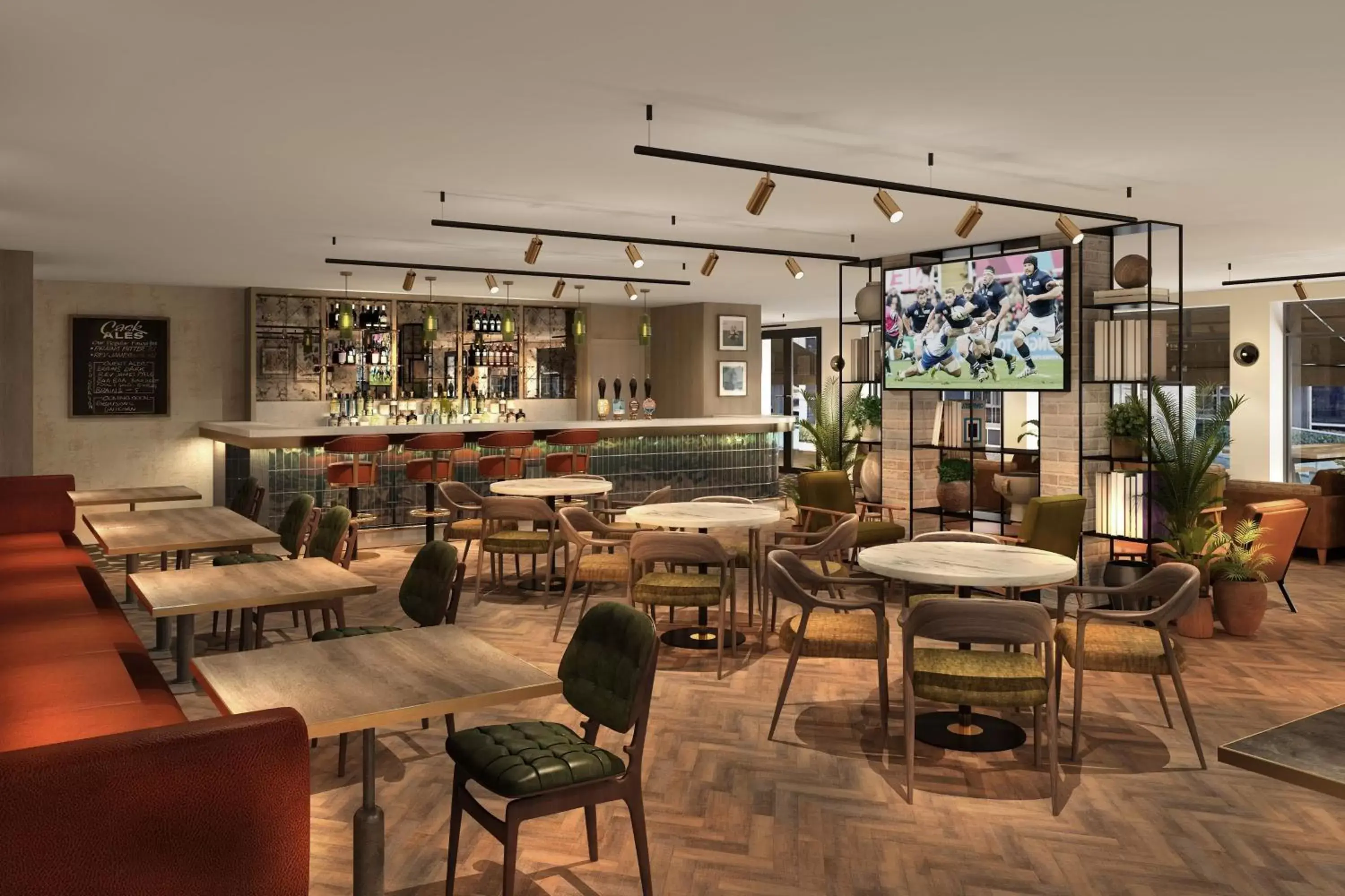Lobby or reception, Restaurant/Places to Eat in Four Points by Sheraton Edinburgh