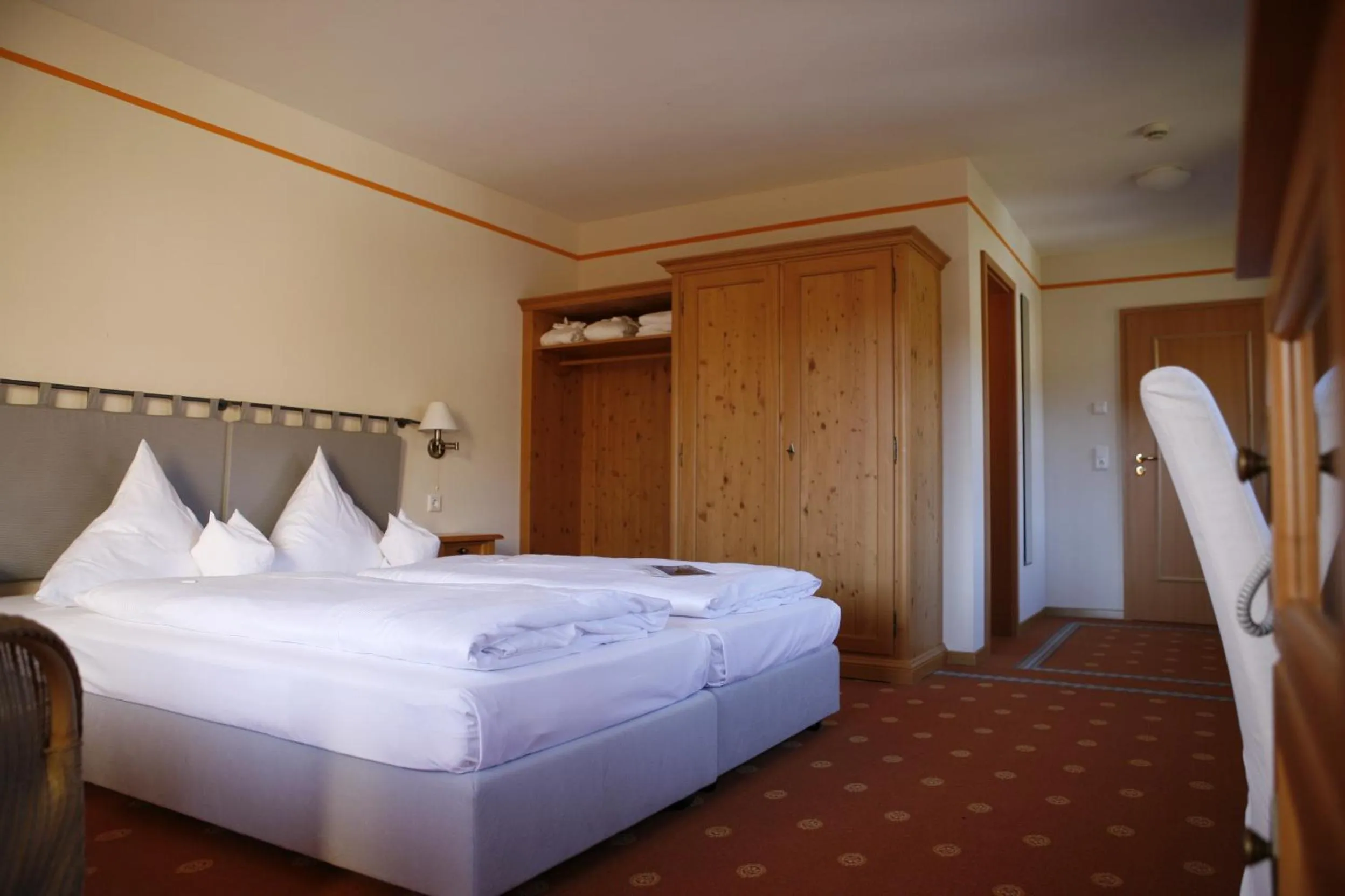 Photo of the whole room, Bed in Hotel Gut Schmelmerhof