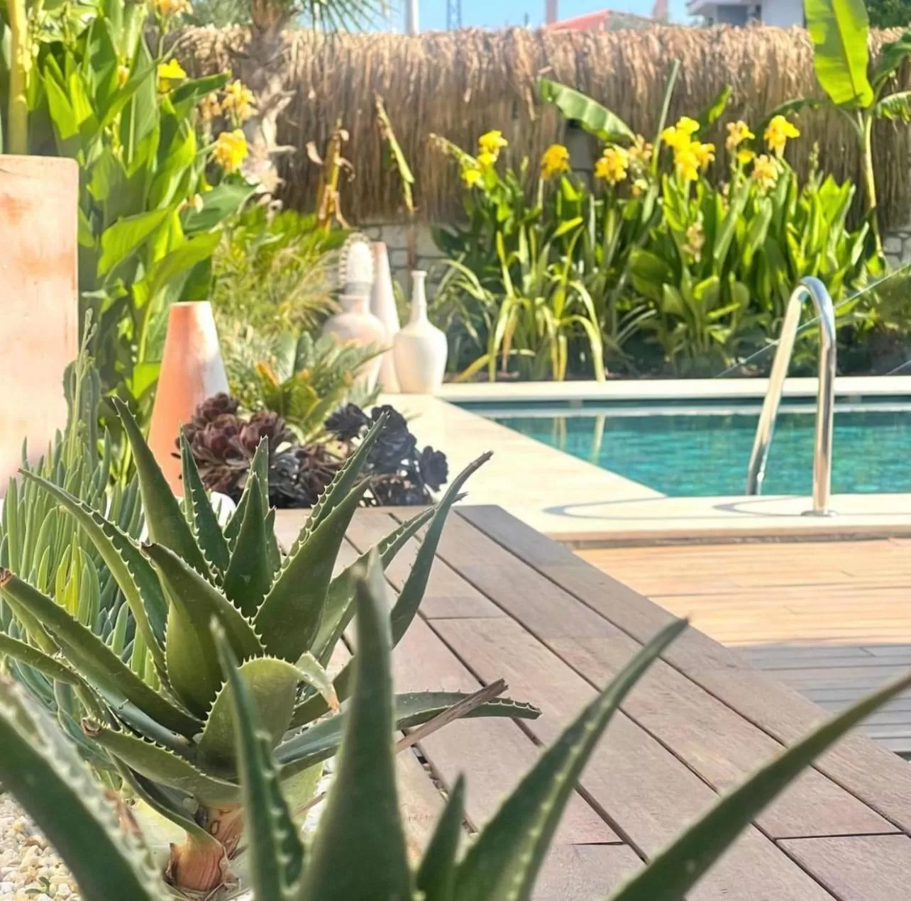 Garden in Voger Alaçatı Silence