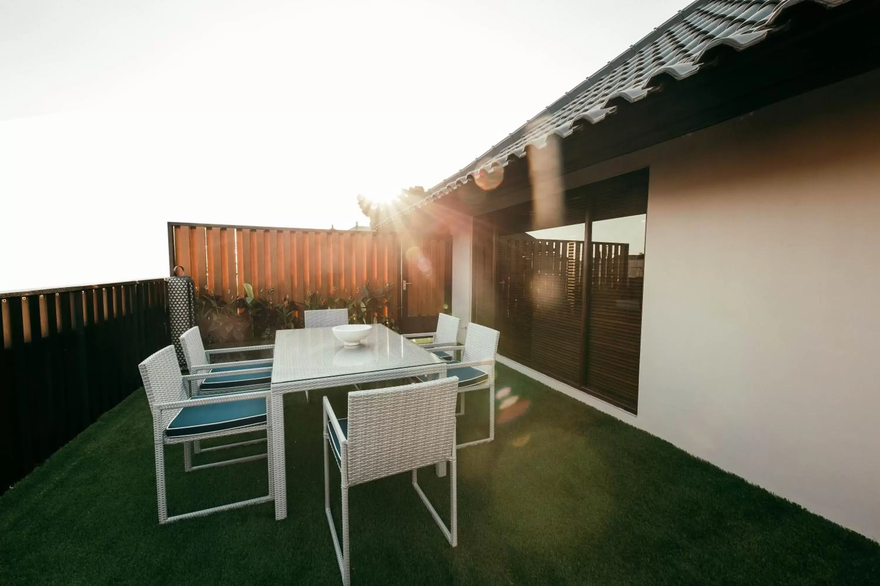 Patio in The Vira Bali Boutique Hotel & Suite