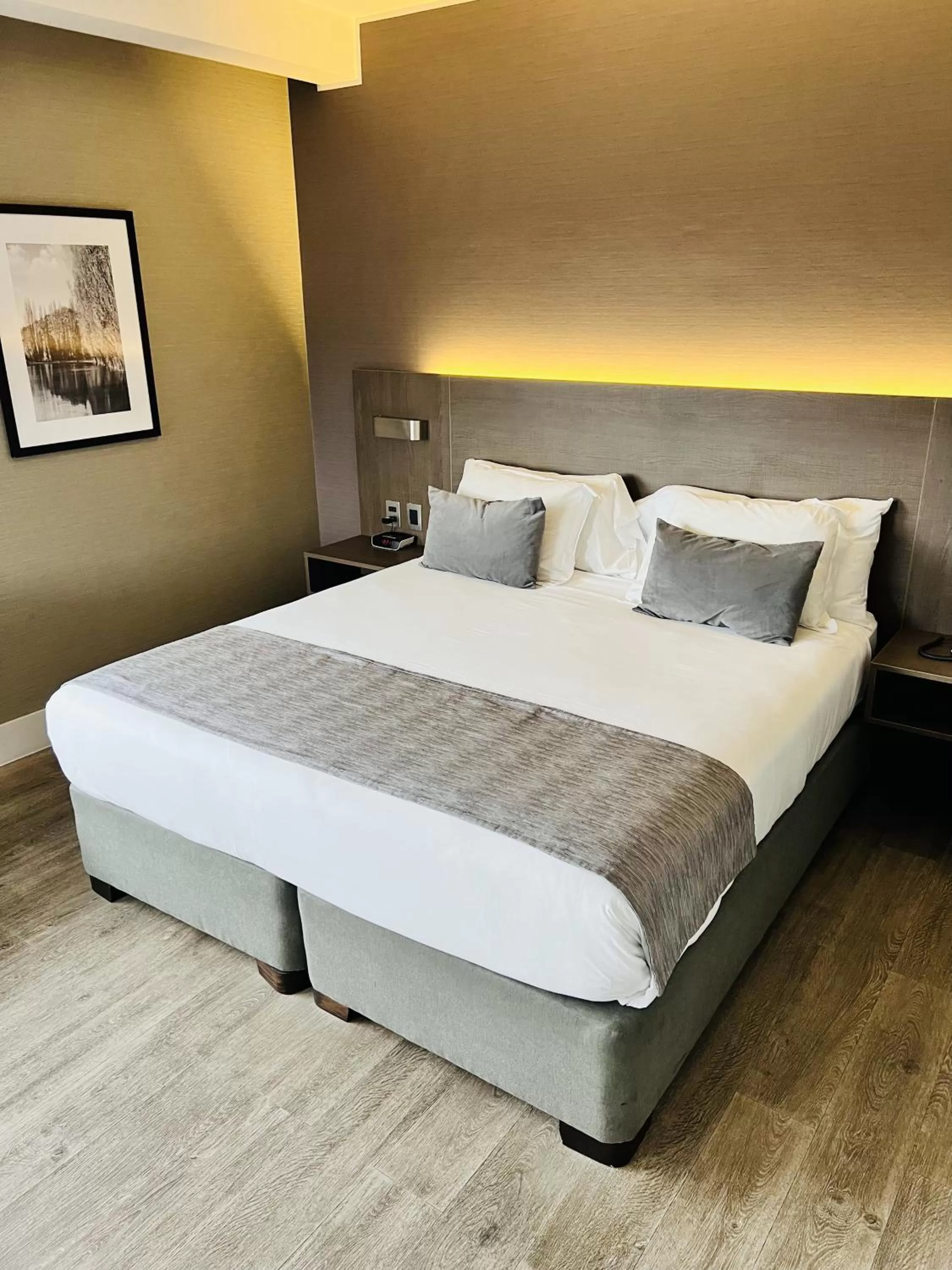 Bed in Radisson Hotel Curico
