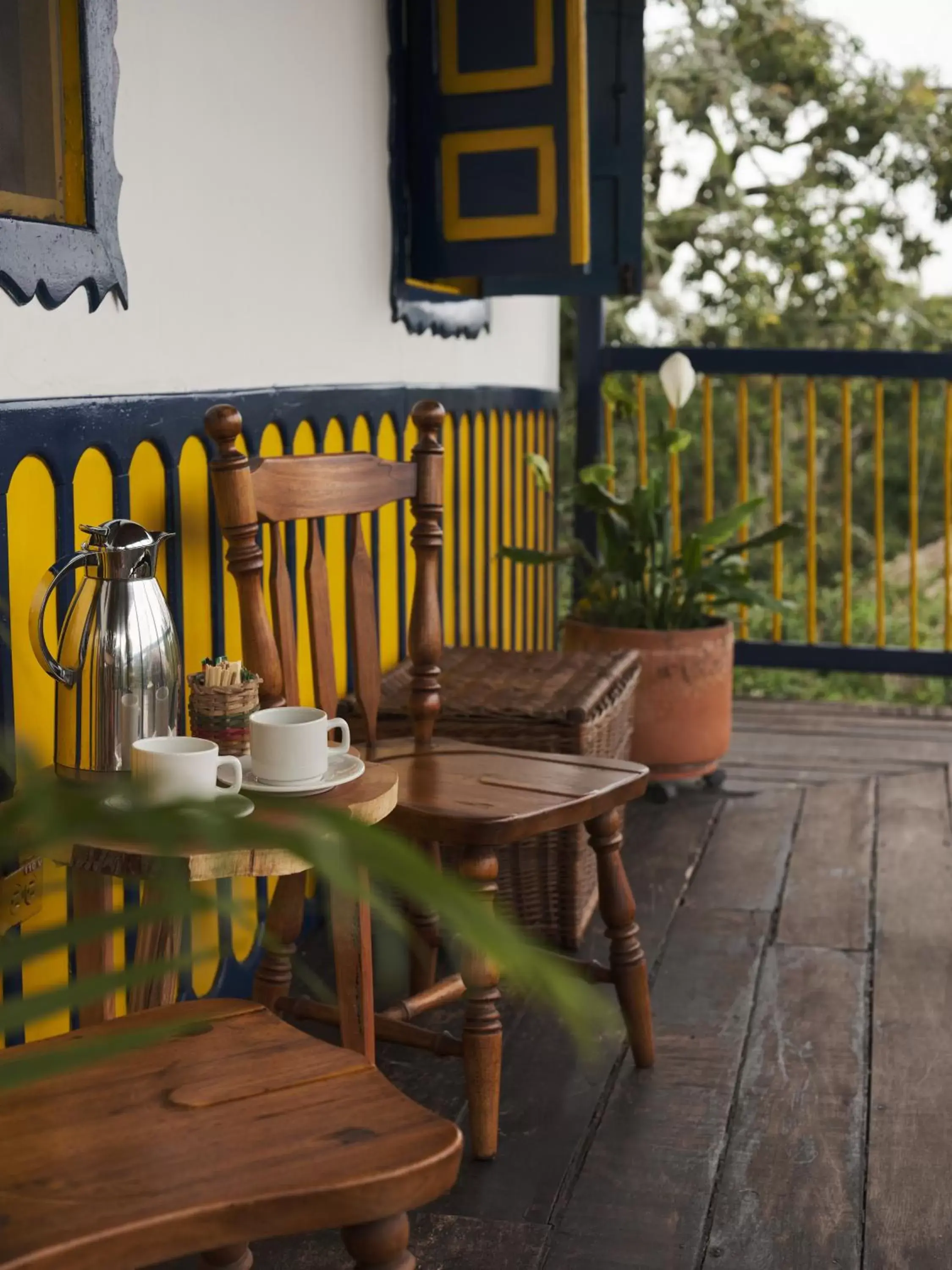 Balcony/Terrace in Hotel Hacienda Combia