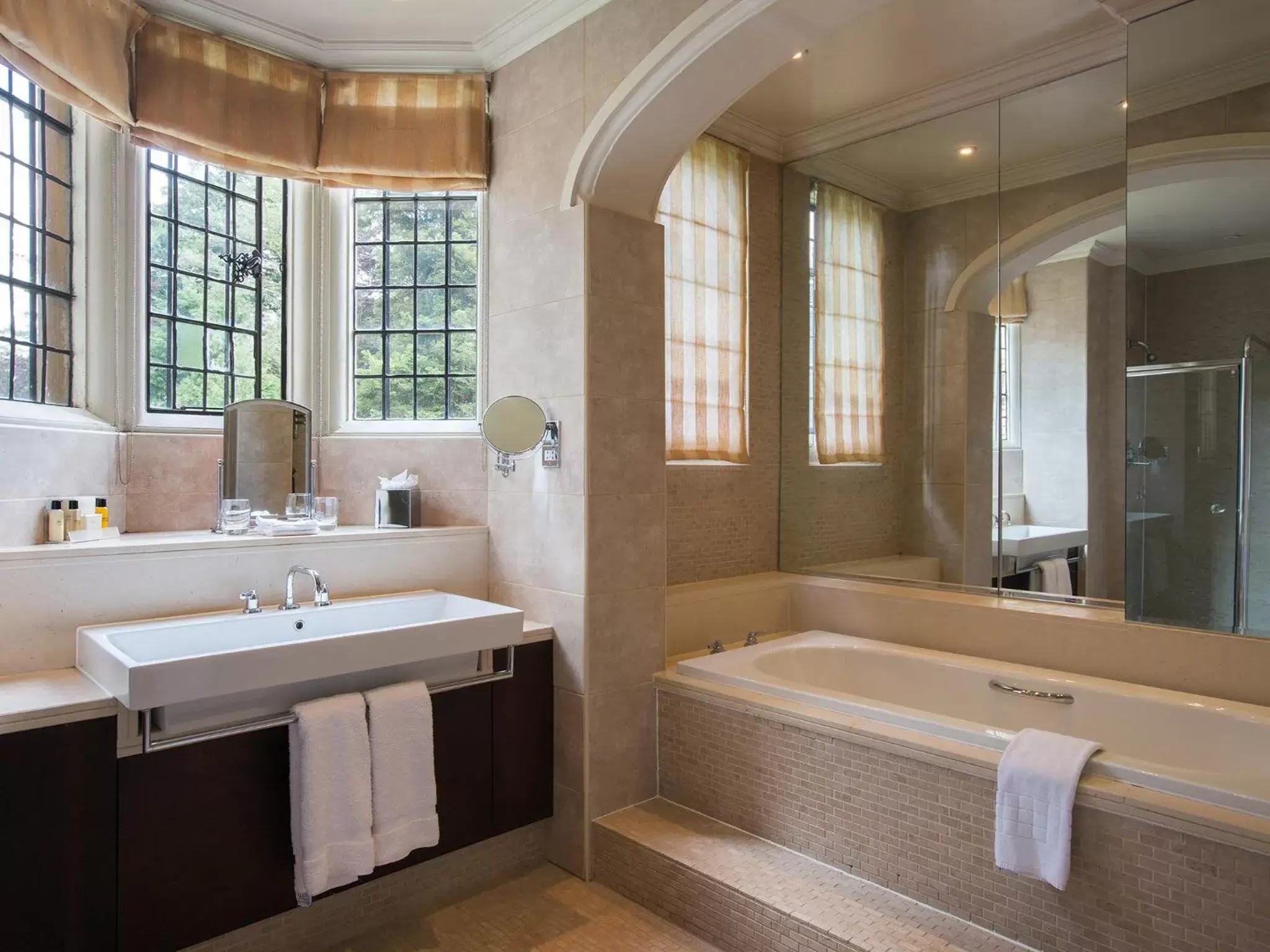 Bathroom in Rhinefield House Hotel