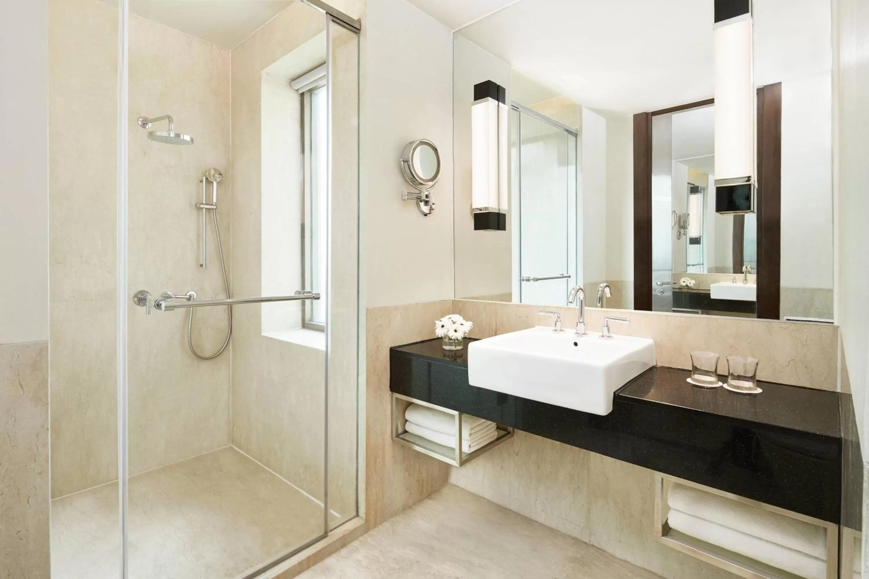 Bathroom, Bed in Courtyard by Marriott Bandung Dago