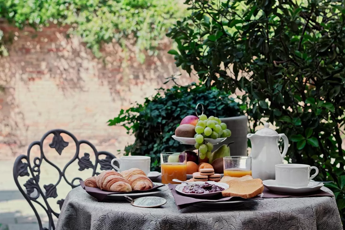 Continental breakfast in Locanda Fiorita
