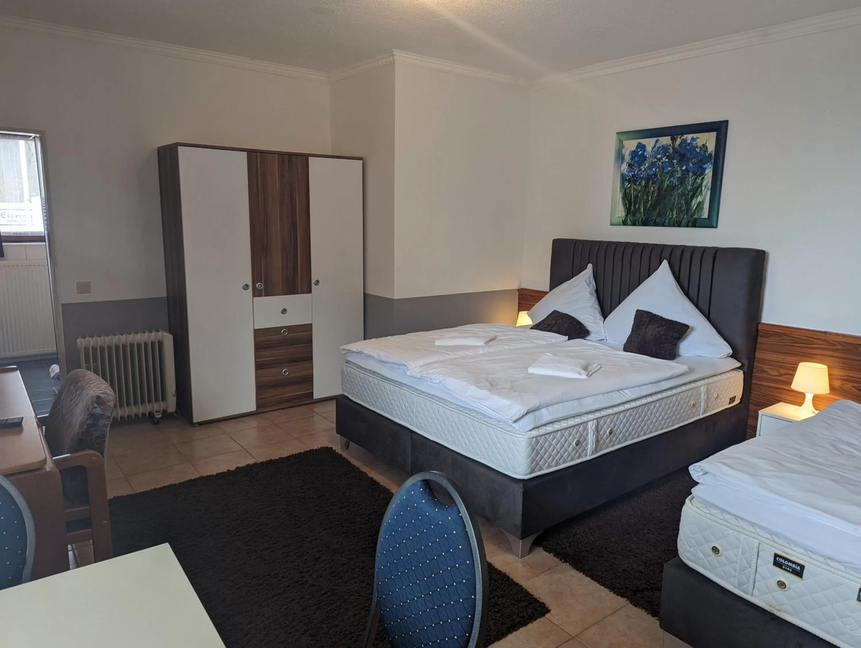 Bed in Hotel Eiserner Anton