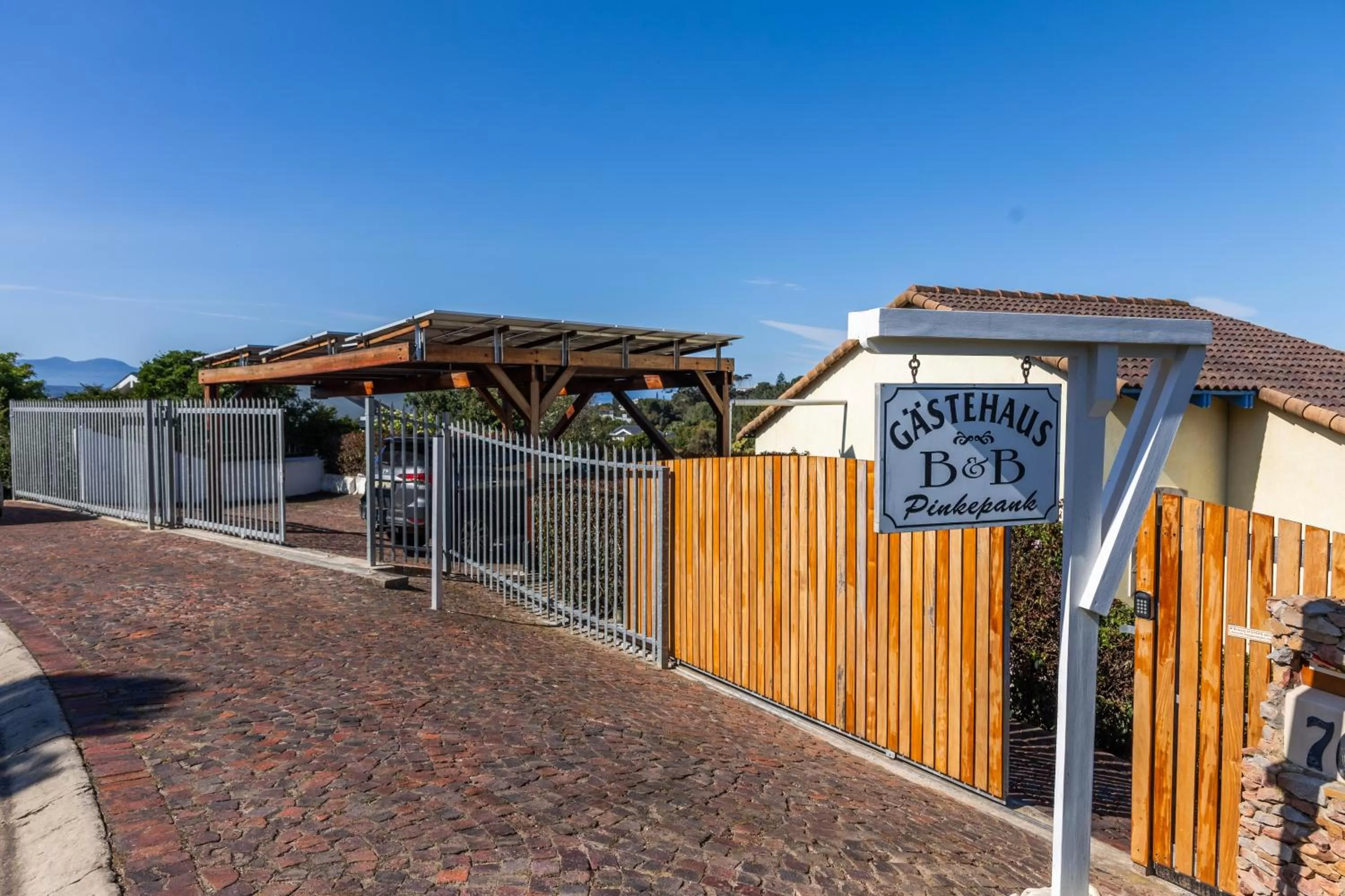 Parking in Gästehaus Pinkepank