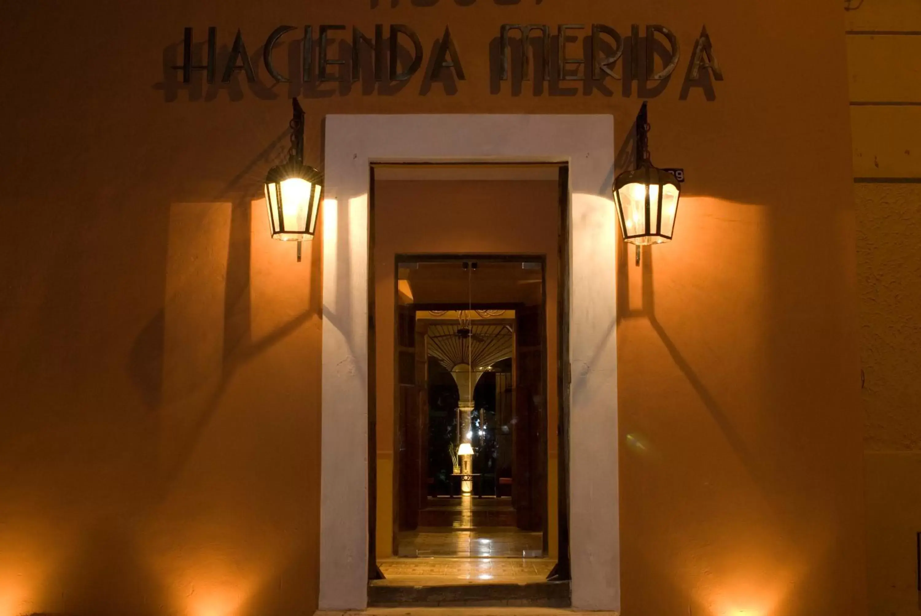 Facade/entrance in Hotel Hacienda Mérida