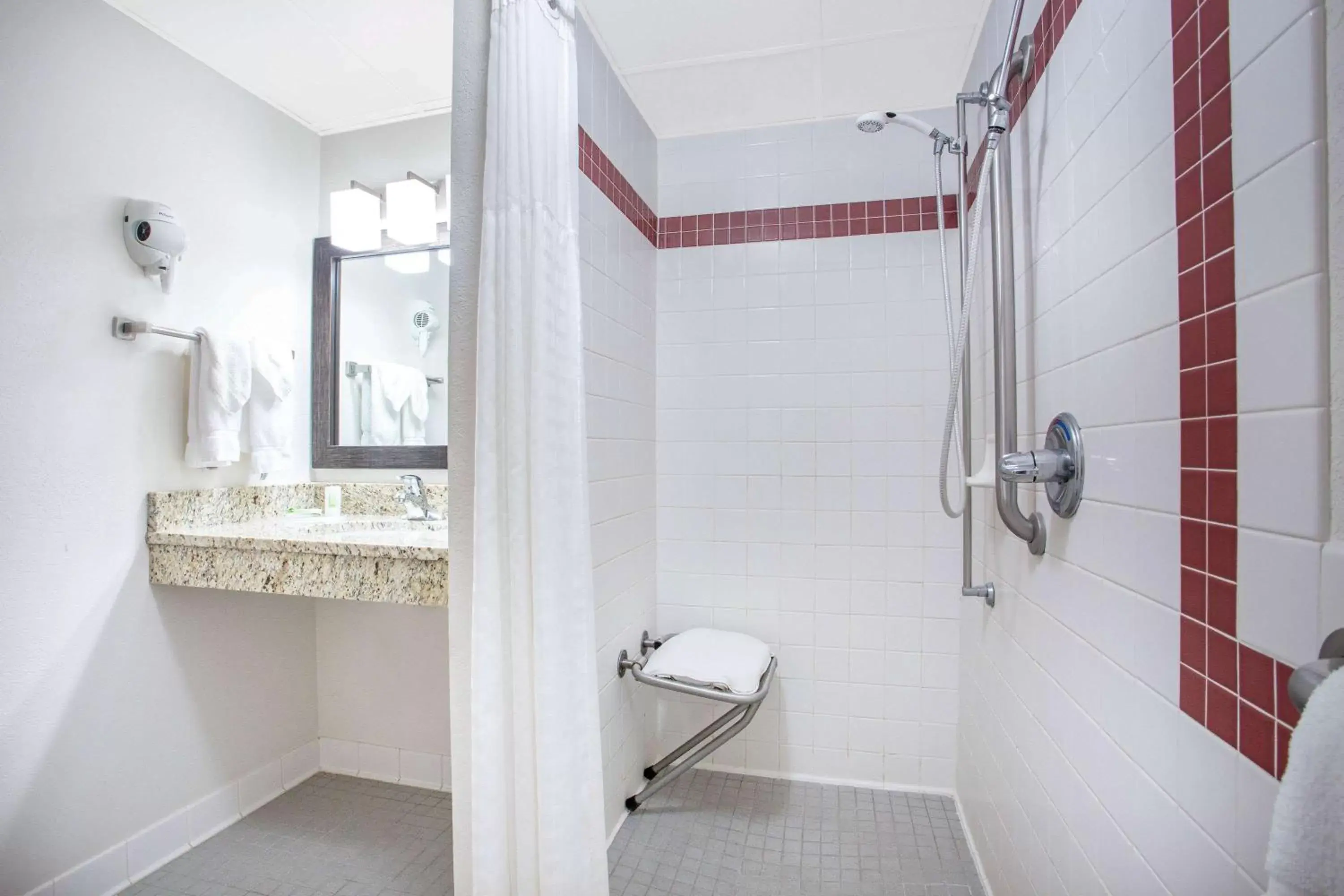 Shower, Bathroom in AmericInn by Wyndham Hayward