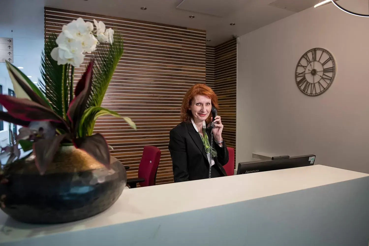 Staff, Lobby/Reception in Hotel at Conference Aston