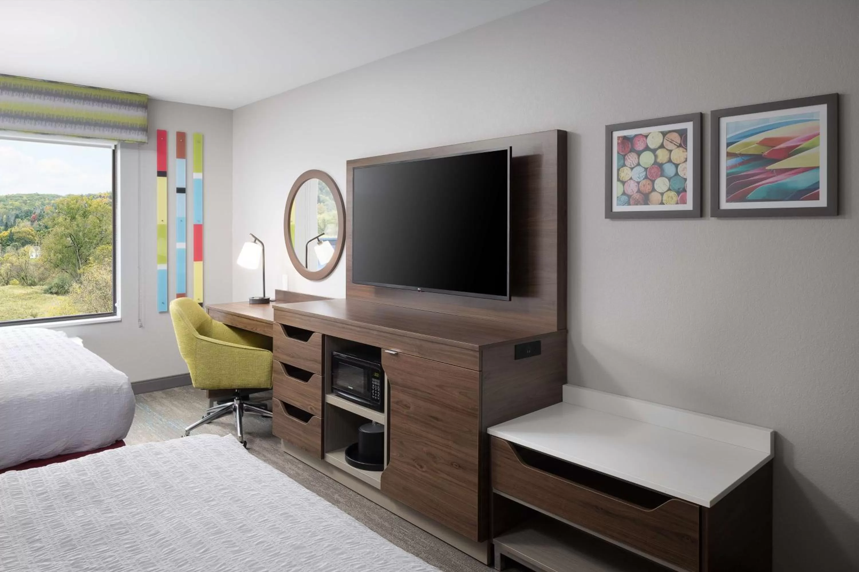 Bedroom, Bed in Hampton Inn Hornell