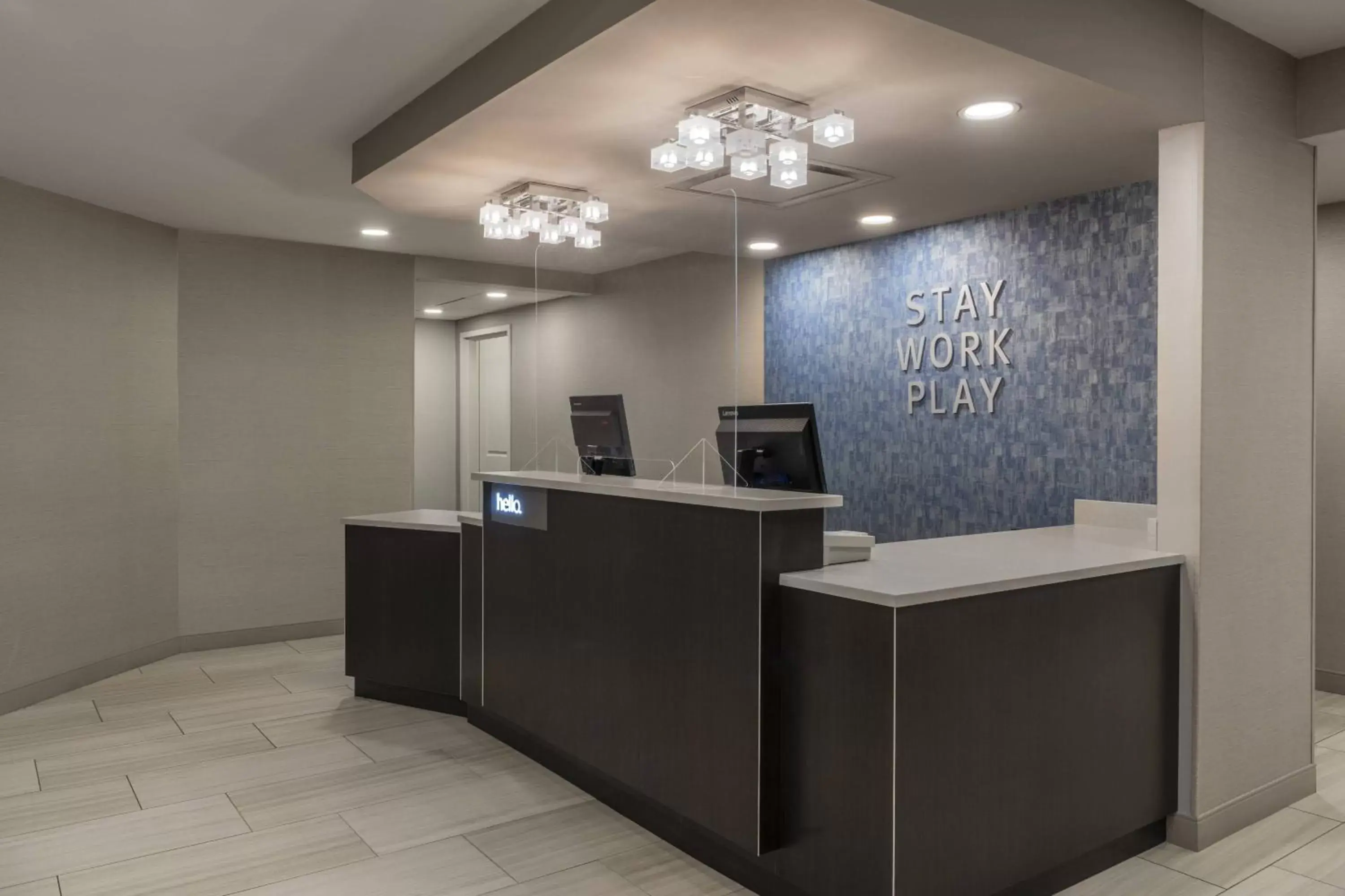 Lobby or reception, Lobby/Reception in TownePlace Suites by Marriott Providence North Kingstown