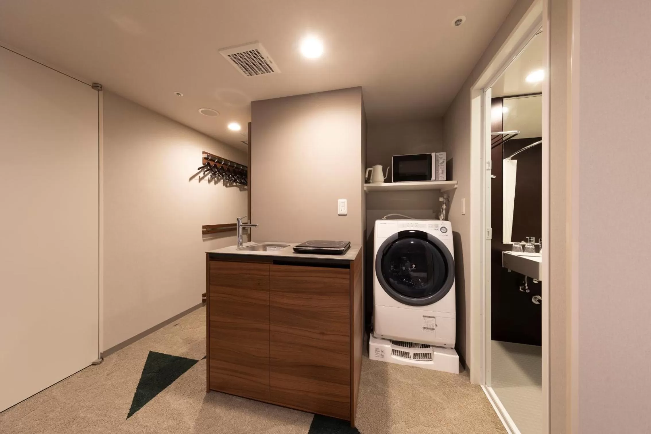 Kitchen or kitchenette in Tokyu Stay Sapporo Odori