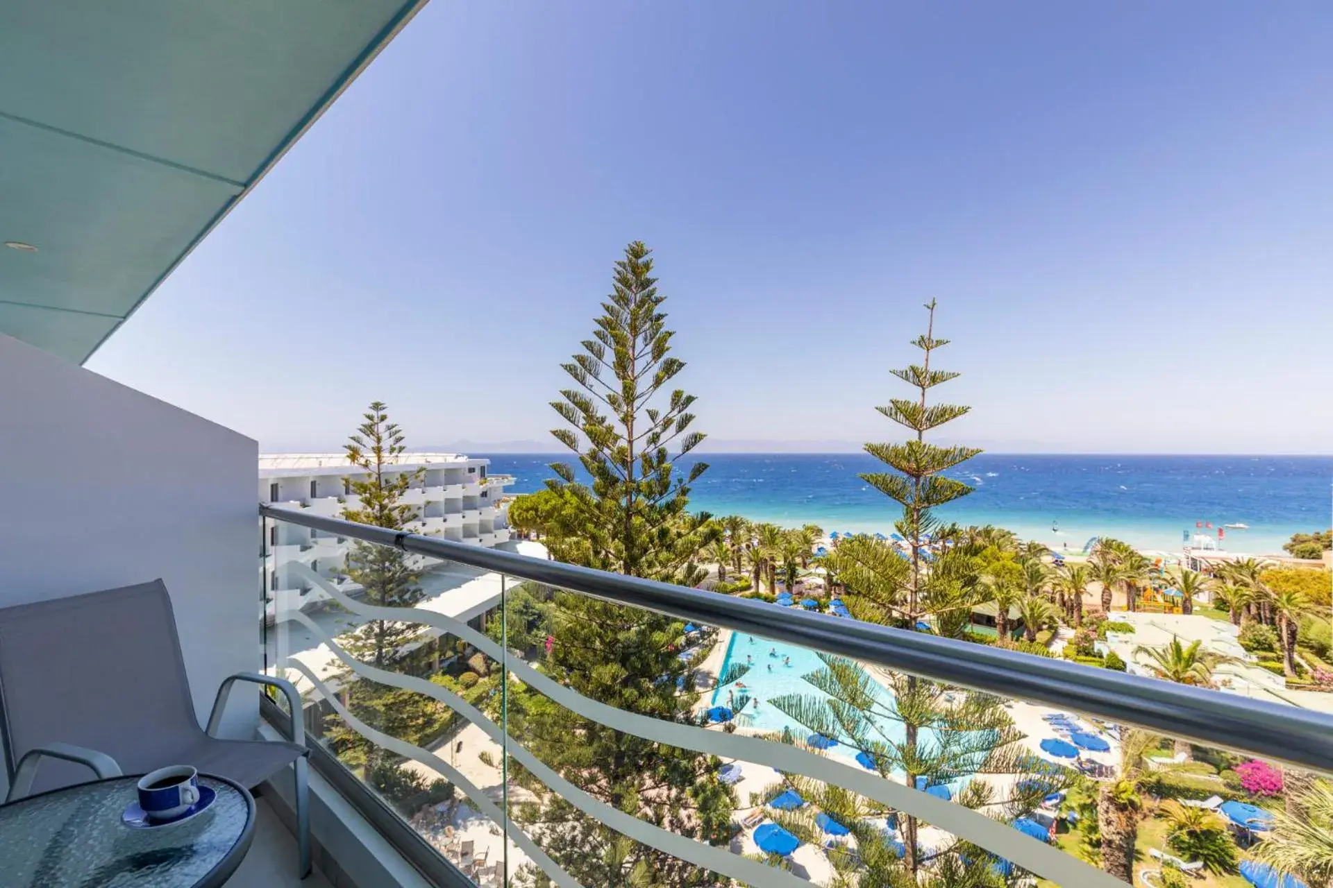 Balcony/Terrace, Sea View in Blue Horizon