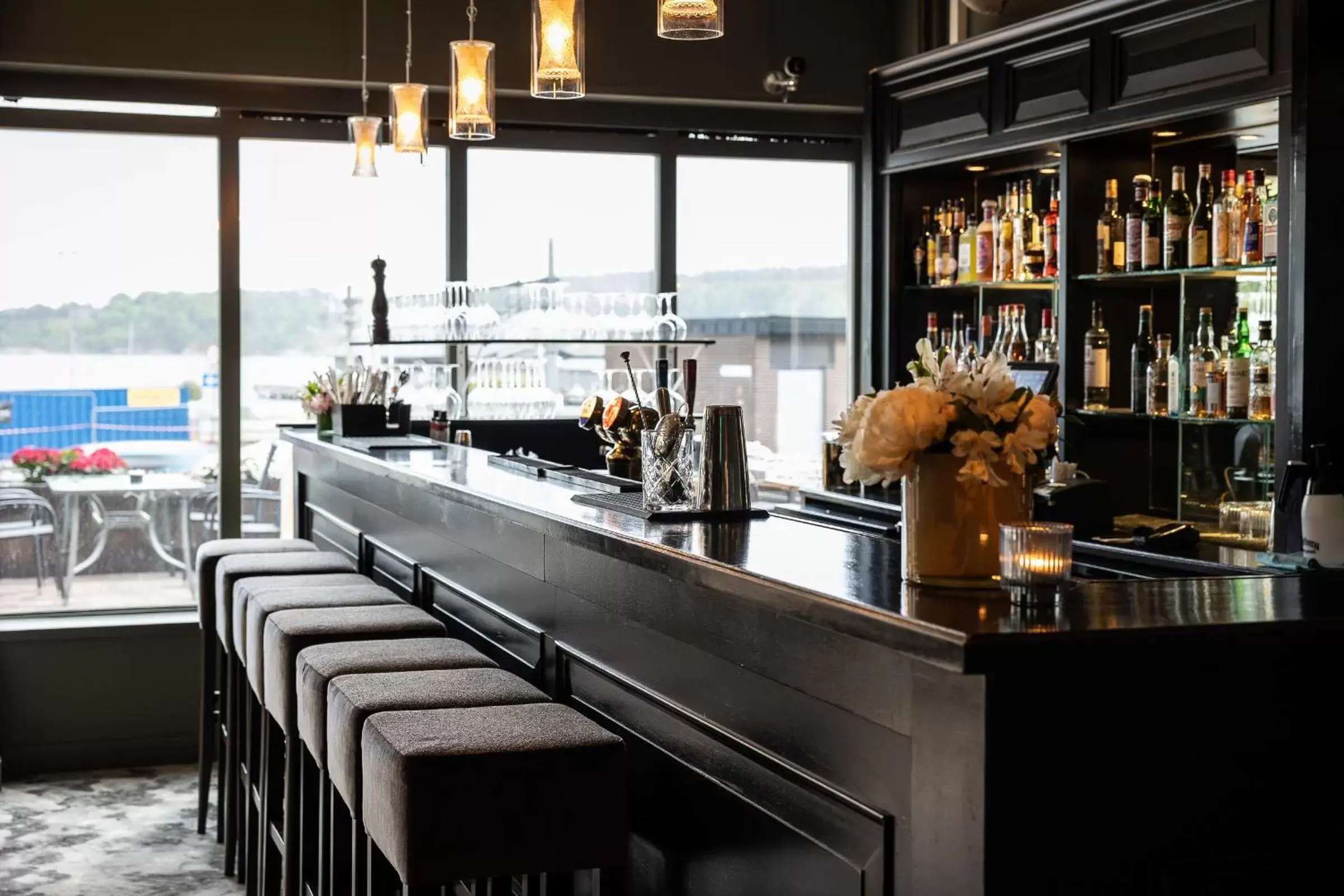 Lounge or bar in Quality Hotel Grand Larvik