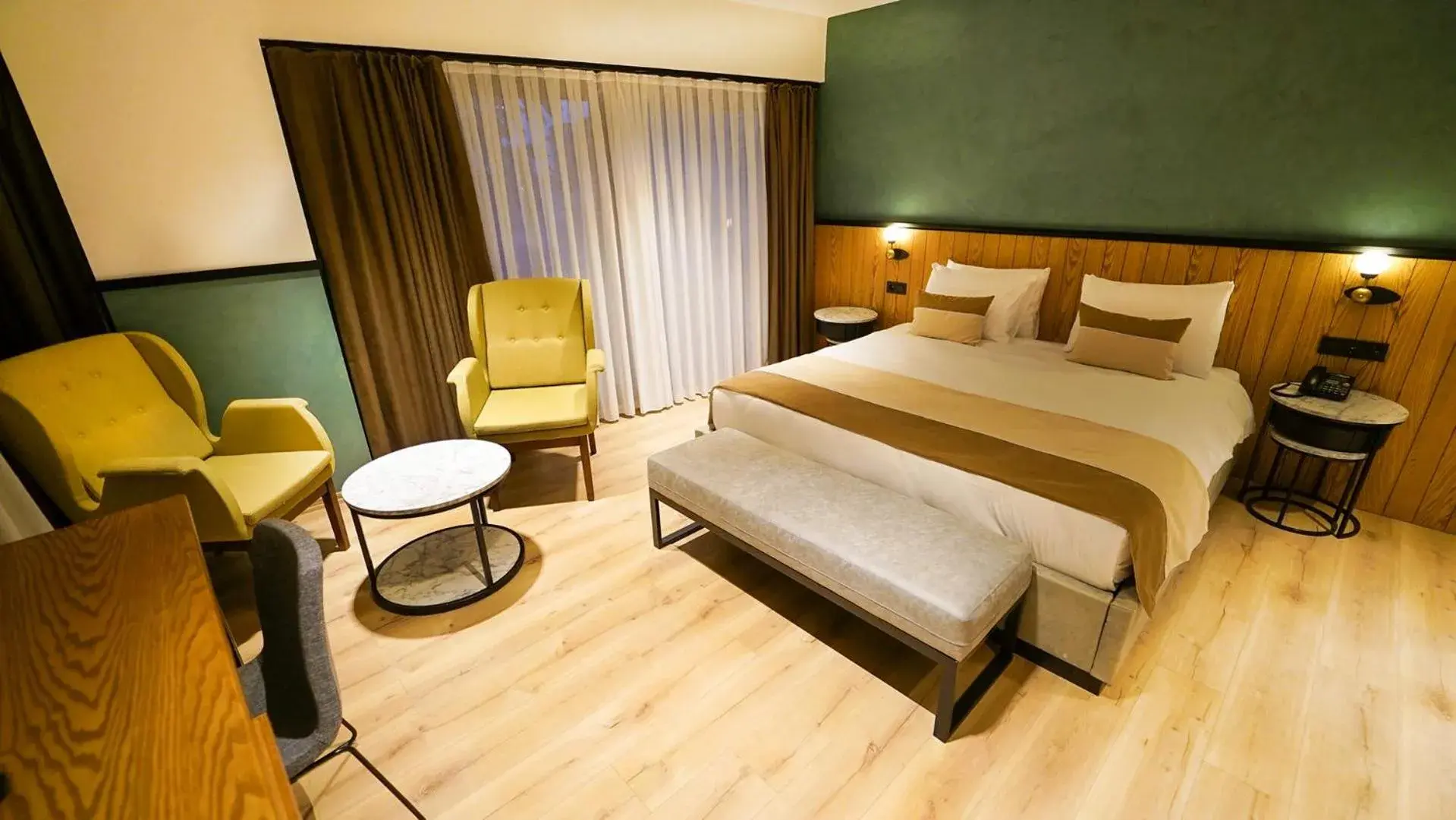 Bed in Fragments Hotel