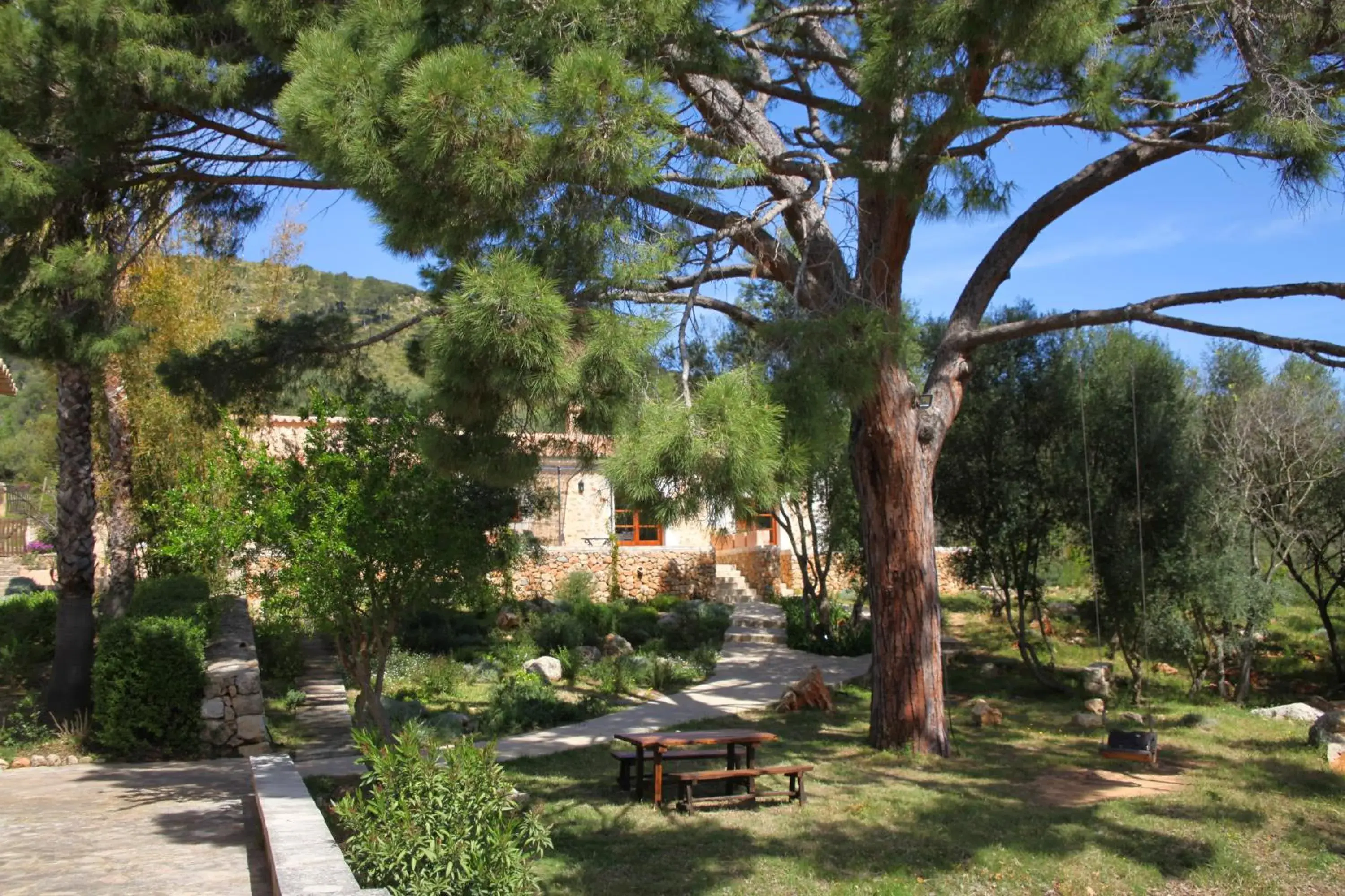 Garden view, Garden in Agroturismo Son Siurana